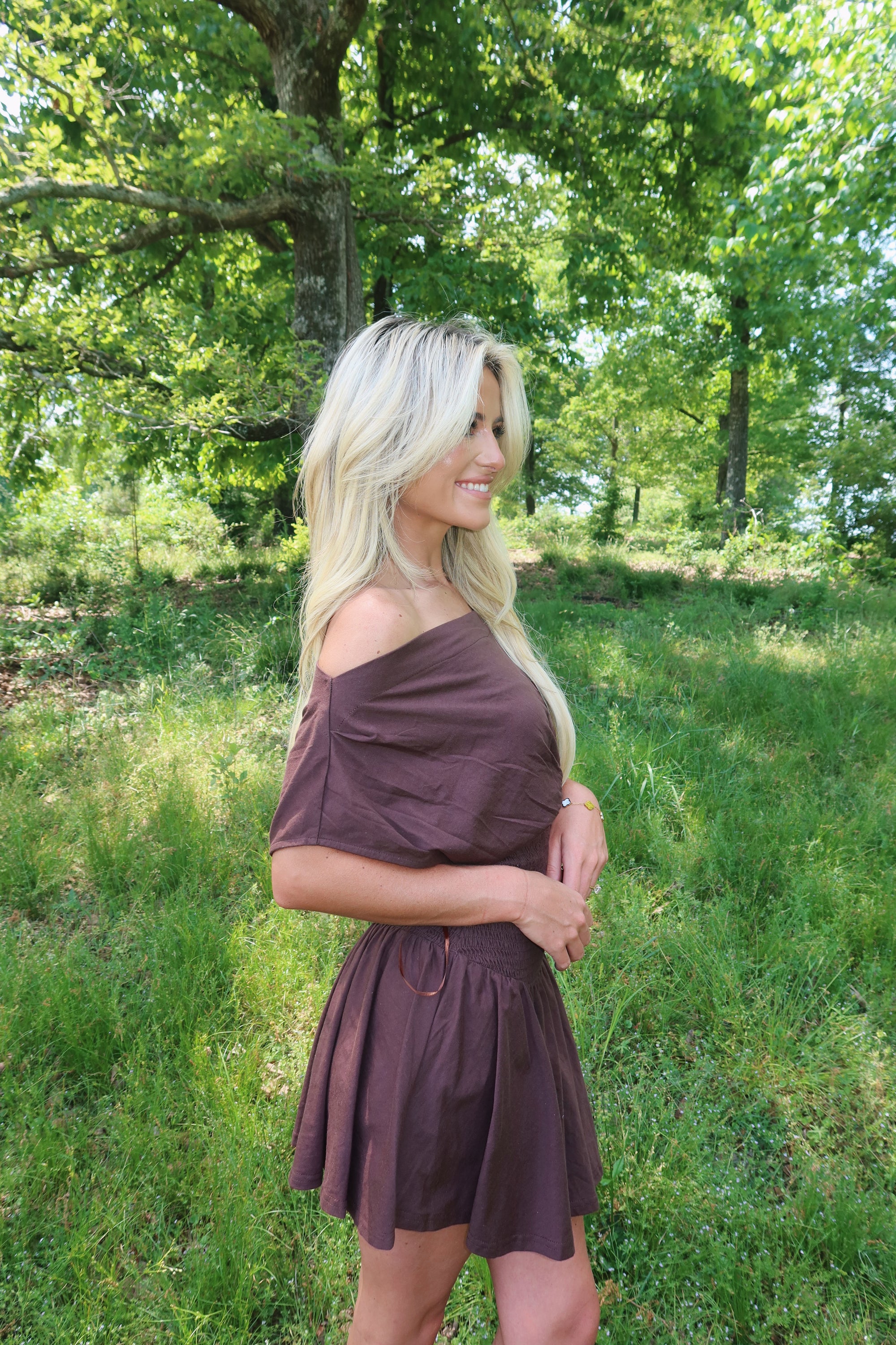 Asha Short Sleeve Mini Dress