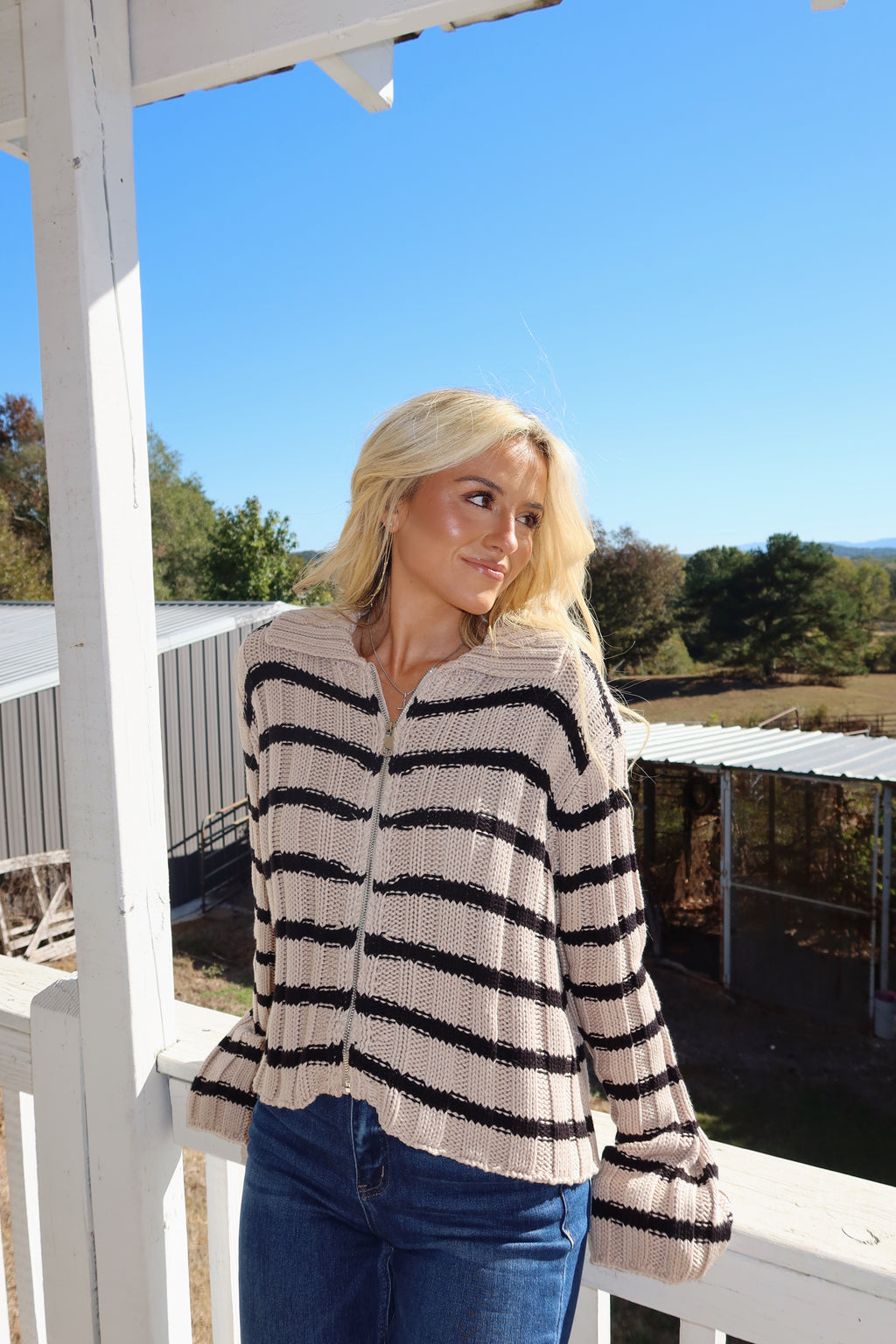 The Rowan Knit Zip-up