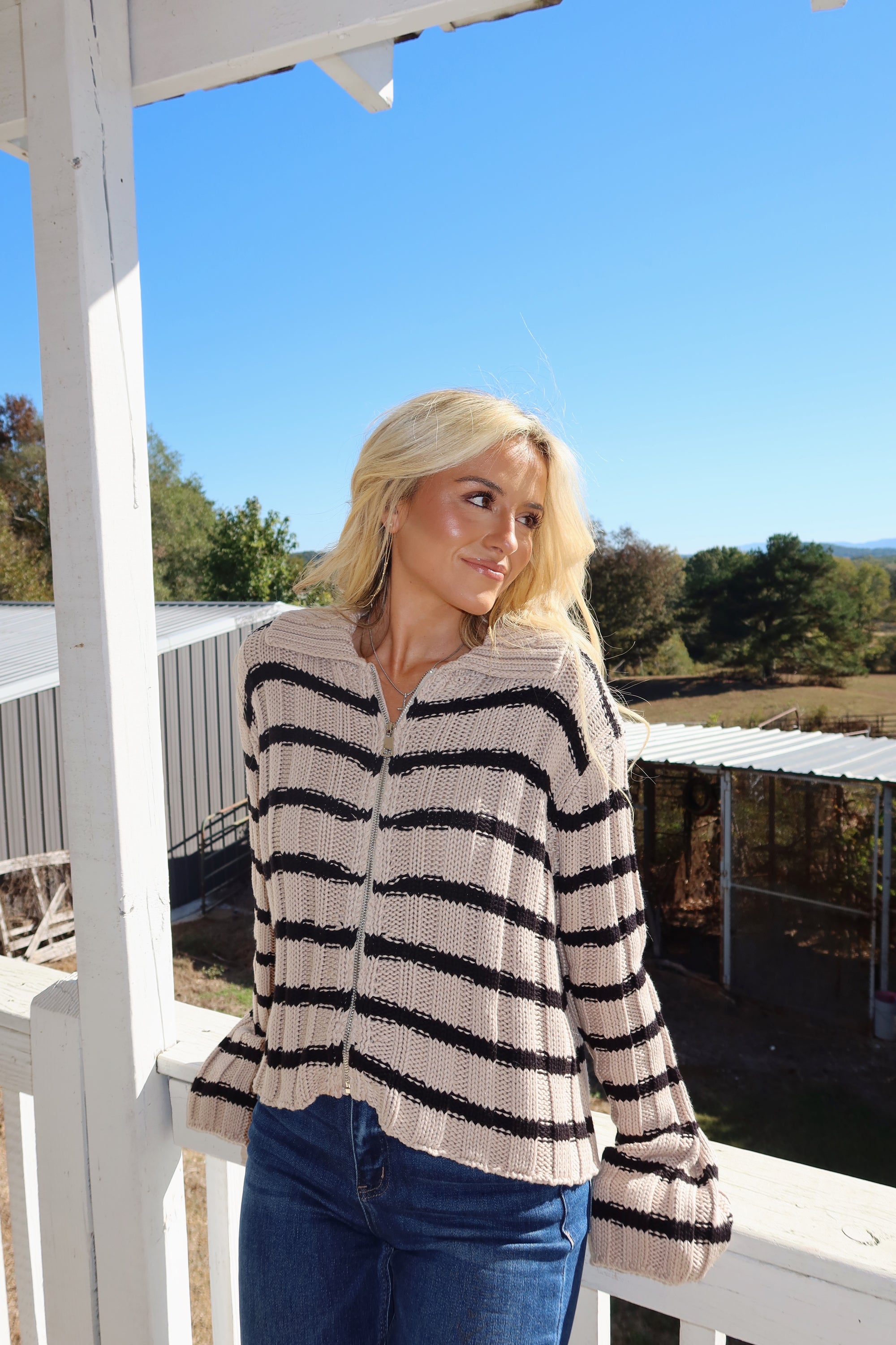 The Rowan Knit Zip-up