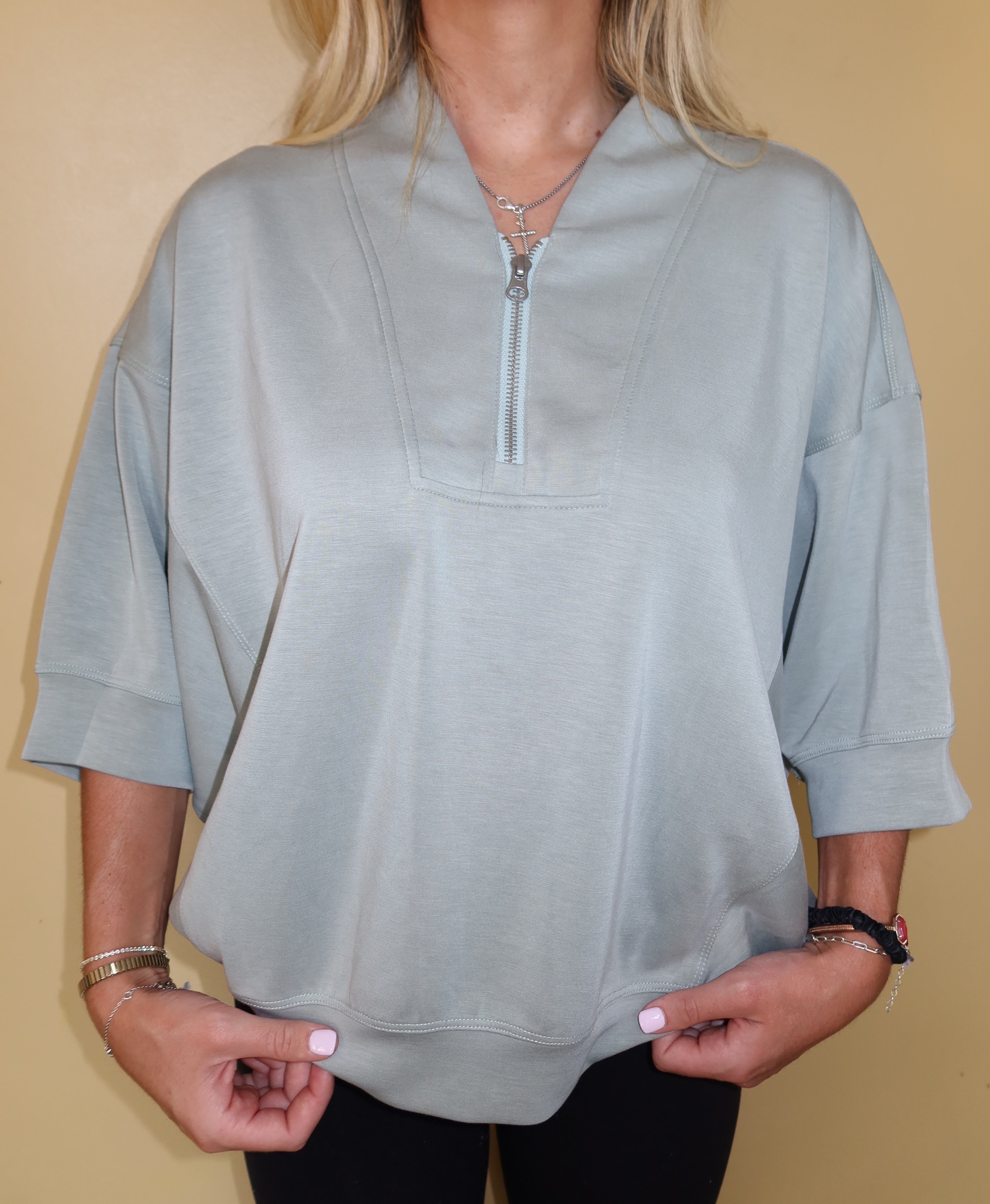 Ivy Quarter Zip – The Wknd Social