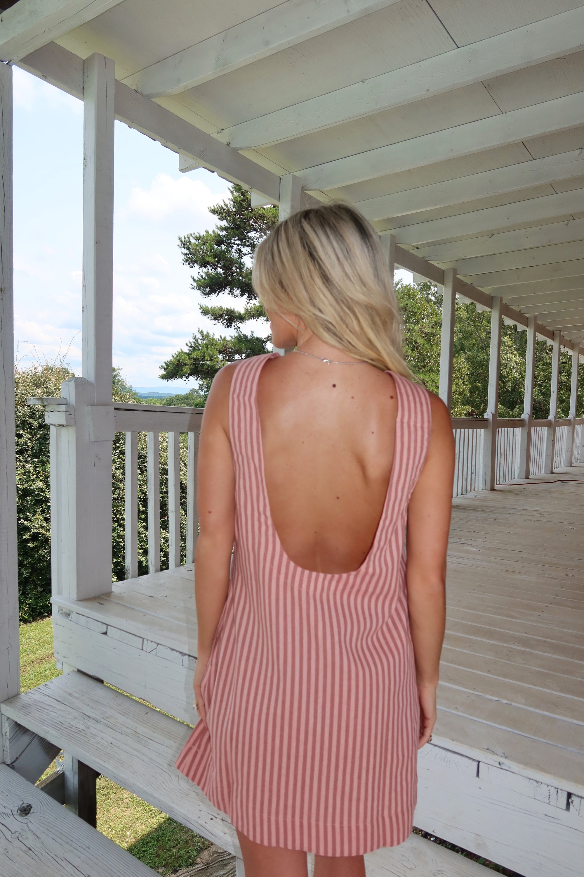 Charis Stripe Mini Dress