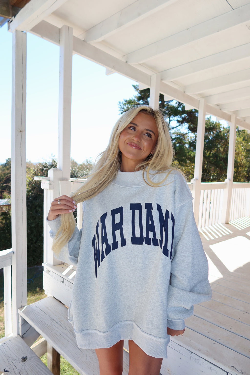 Gameday Reversible Mockneck-Auburn