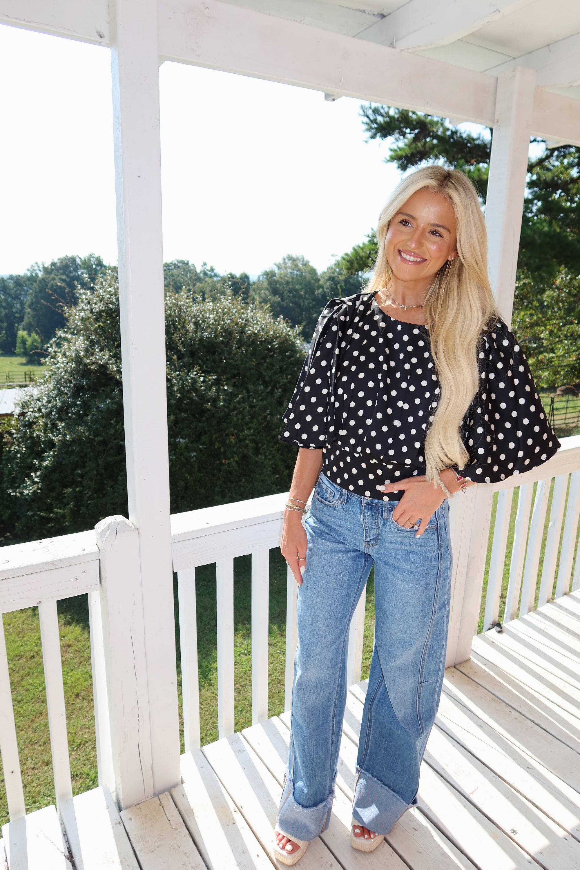 Elsie Wide Leg Jeans
