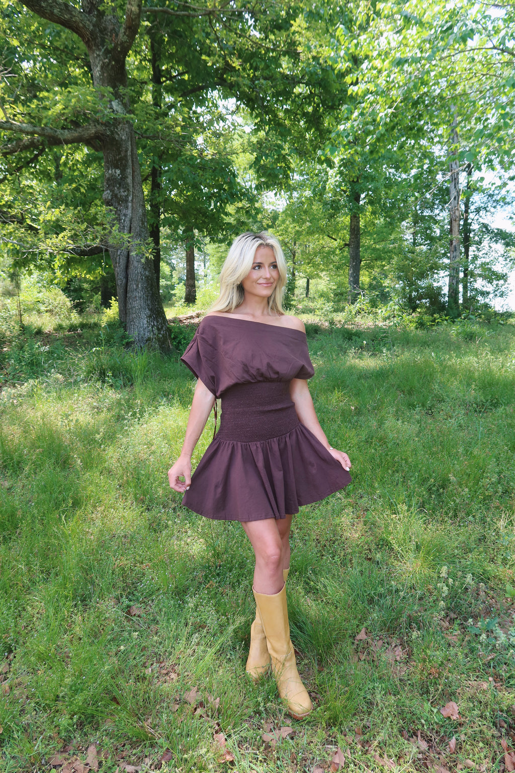 Asha Short Sleeve Mini Dress