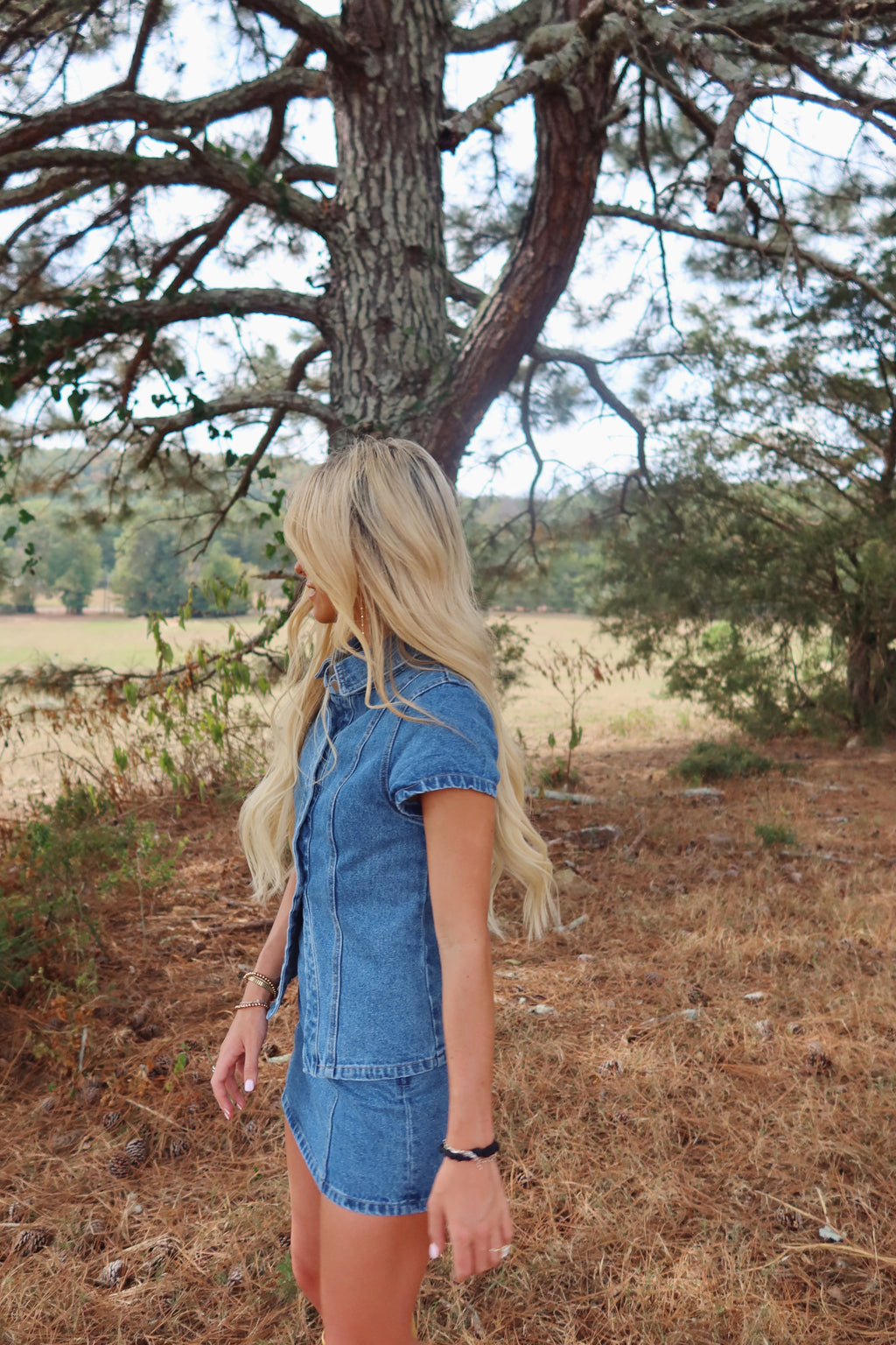 Autumn Blues Denim Set