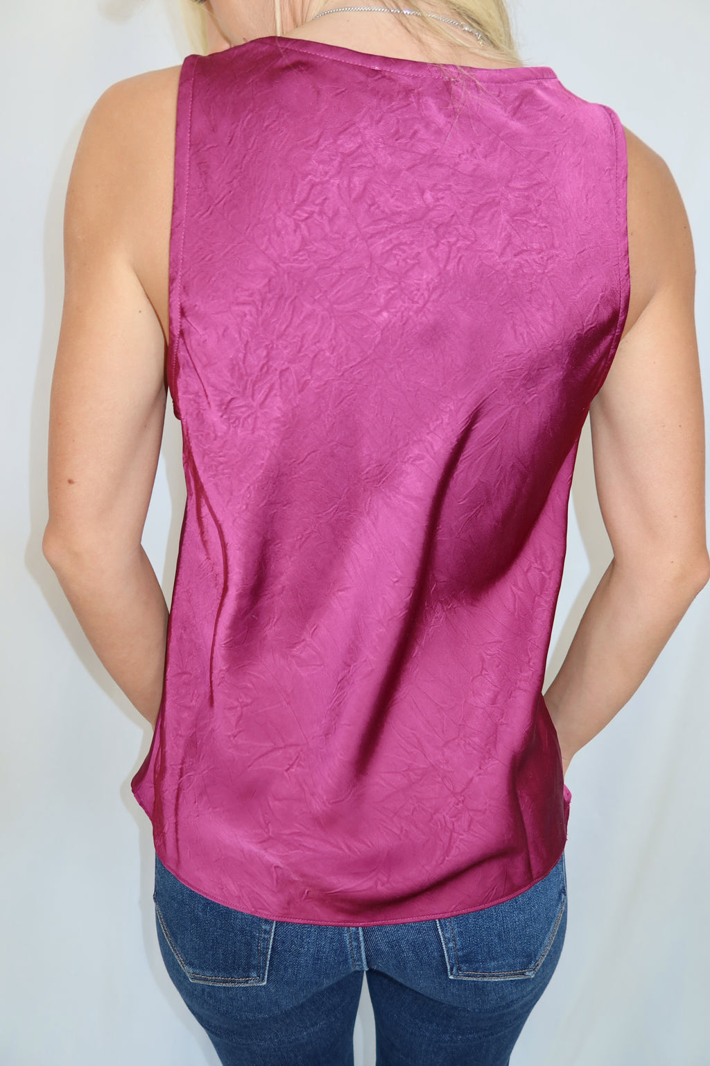 Bree Crushed Satin Top