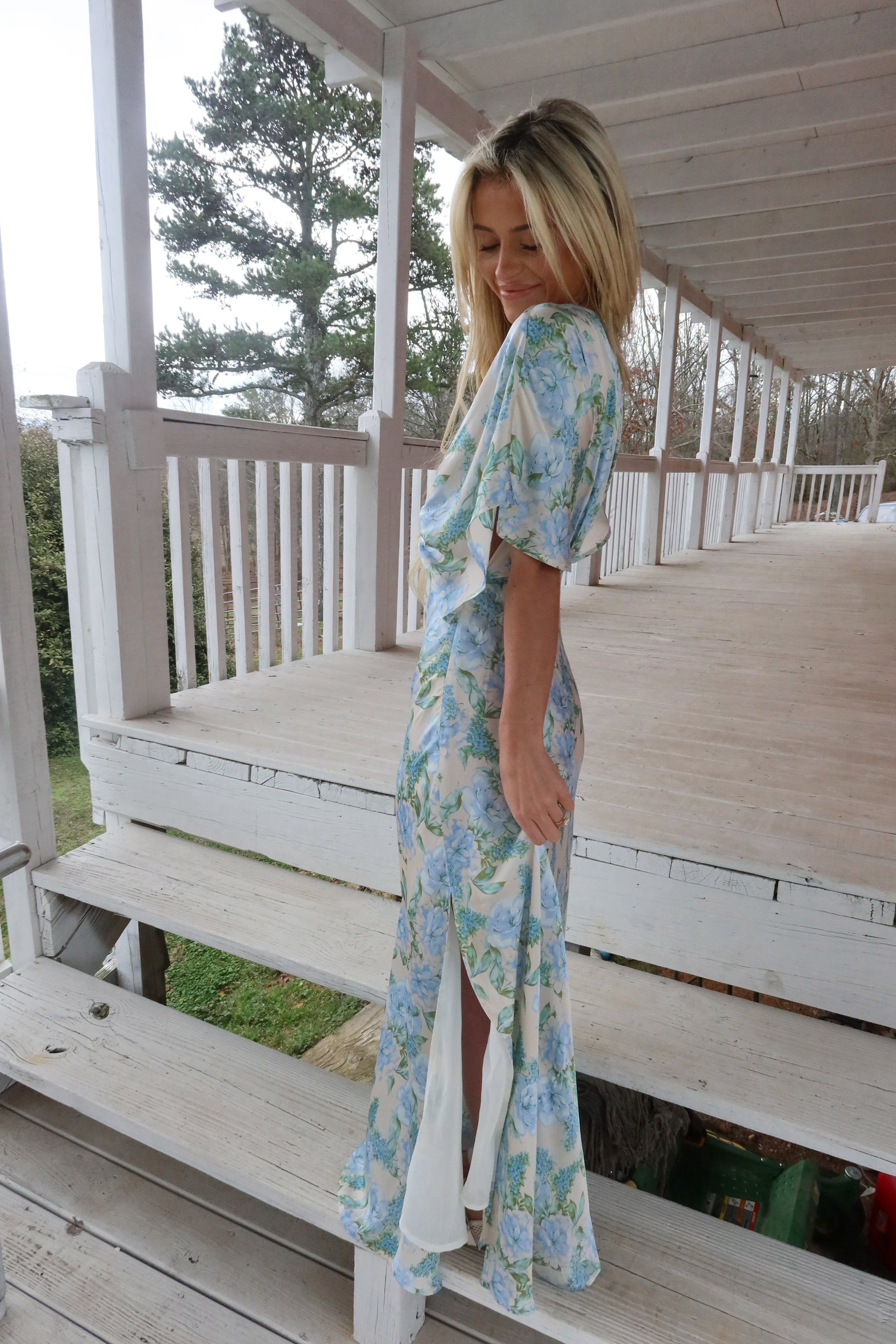 Charlotte Floral Maxi Dress