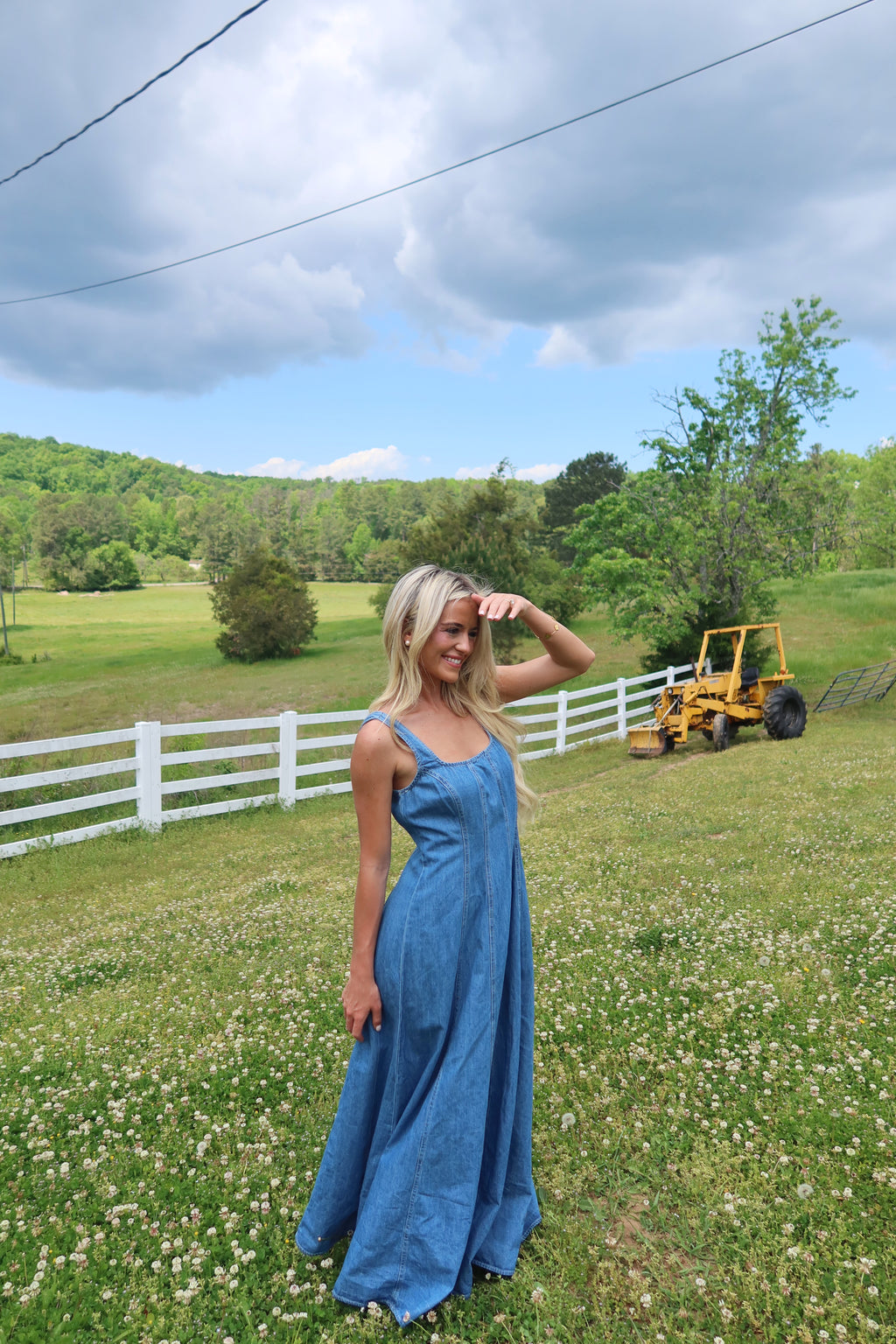 Blue Jean Baby Maxi