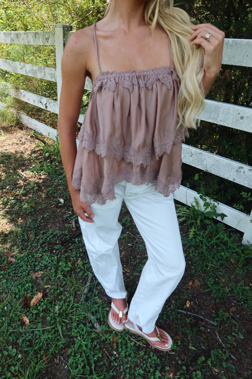 Cleo Tiered Cami Top