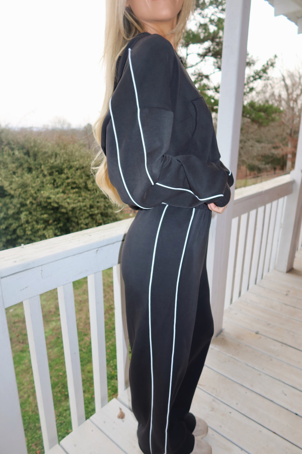 Scuba Zip Up (Black)