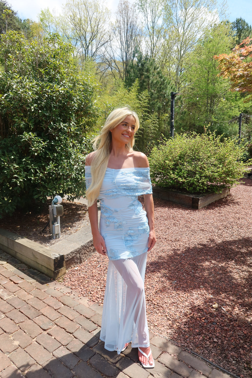 The Something Blue Maxi Dress