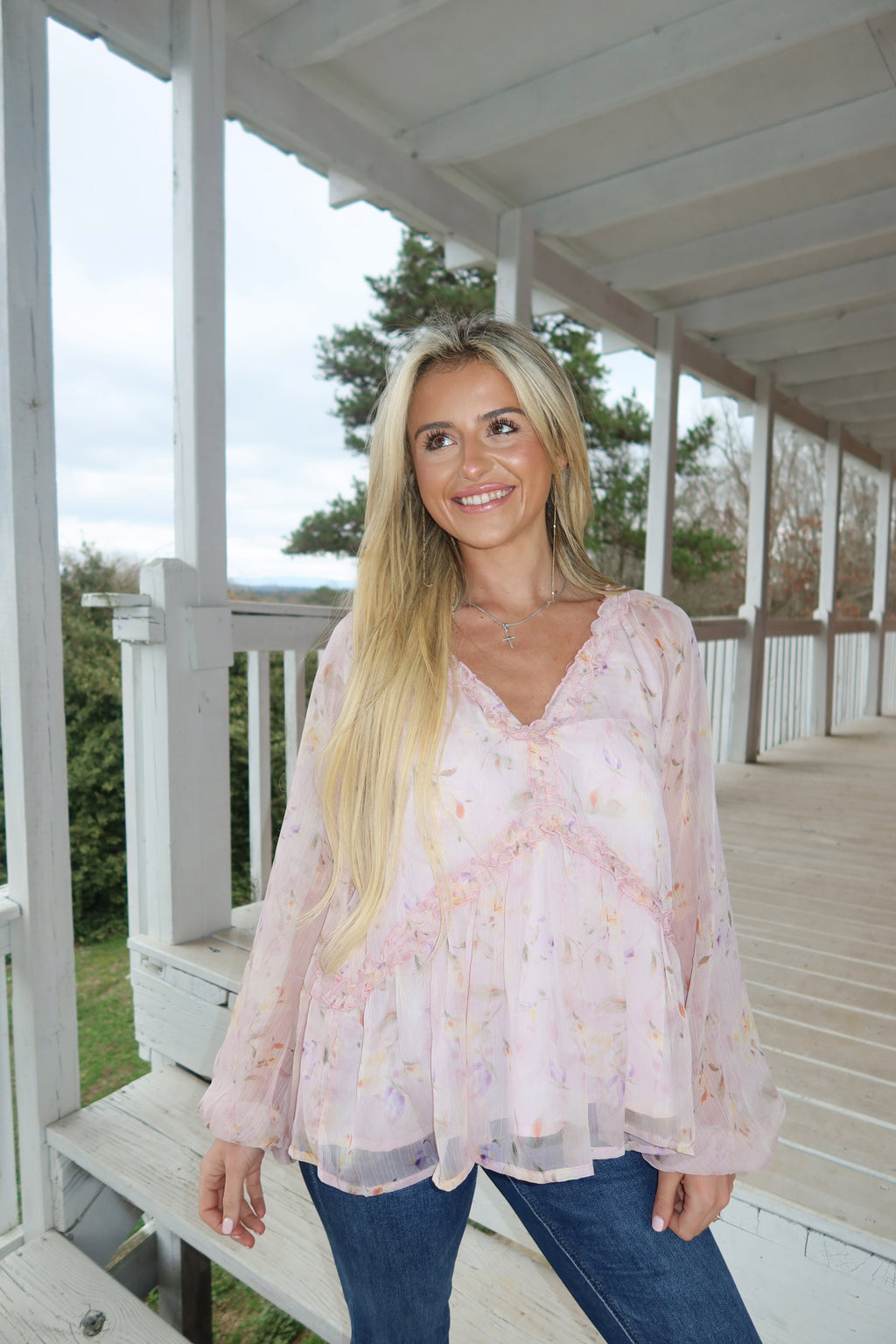 Margo Floral Blouse