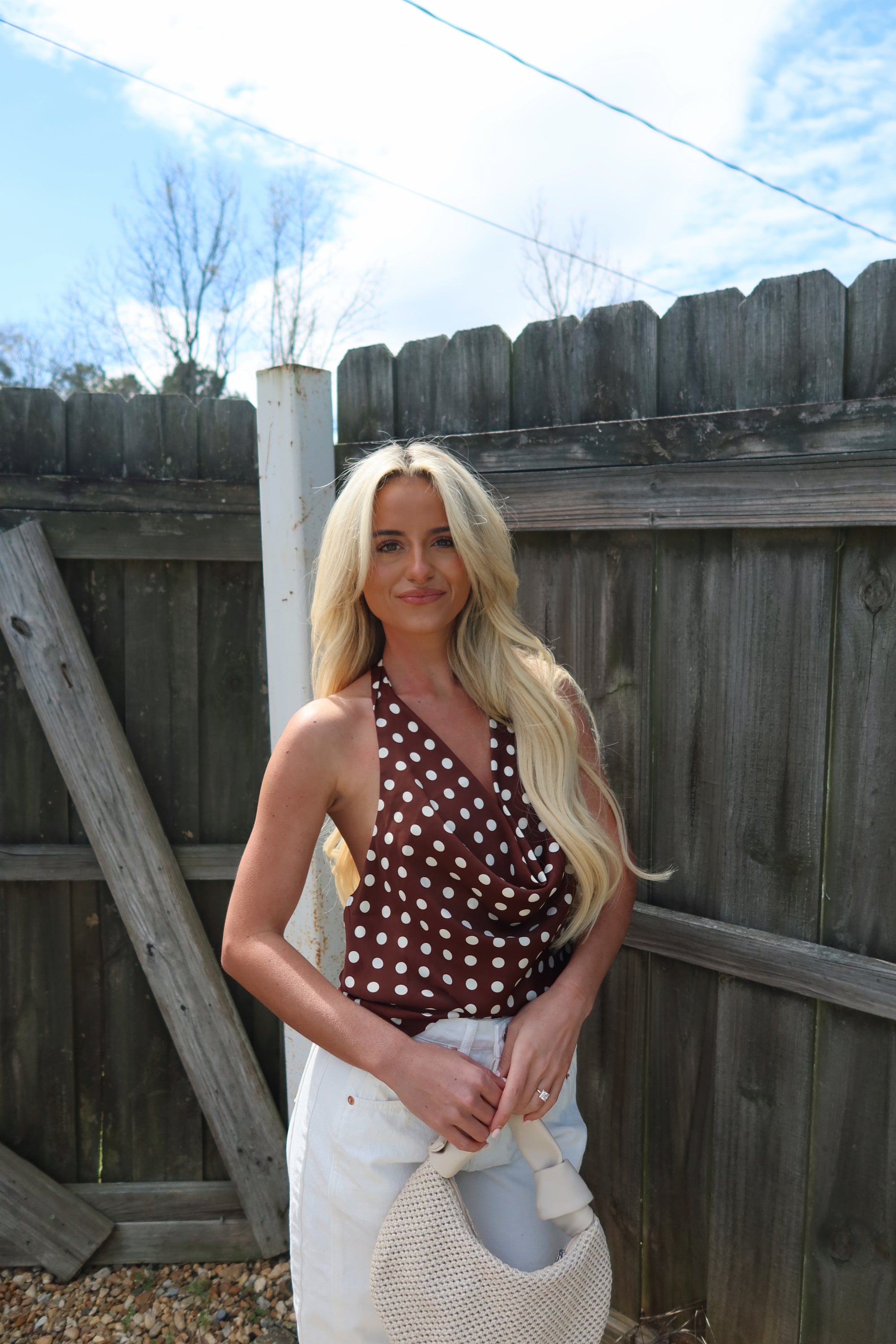 The Amalfi Dot Top