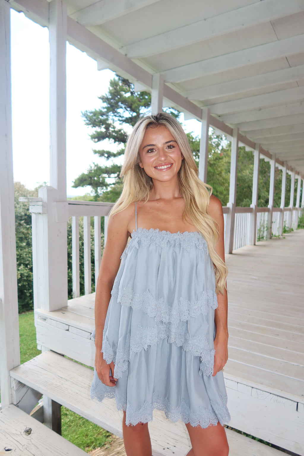 Brighton Tiered Mini Dress