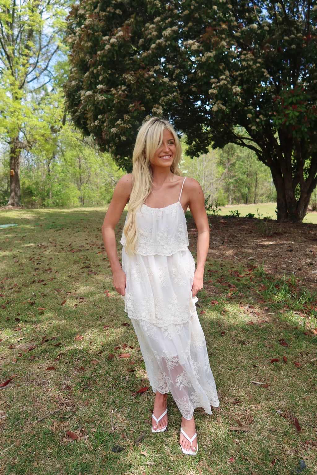 The Love Story Tiered Maxi Dress