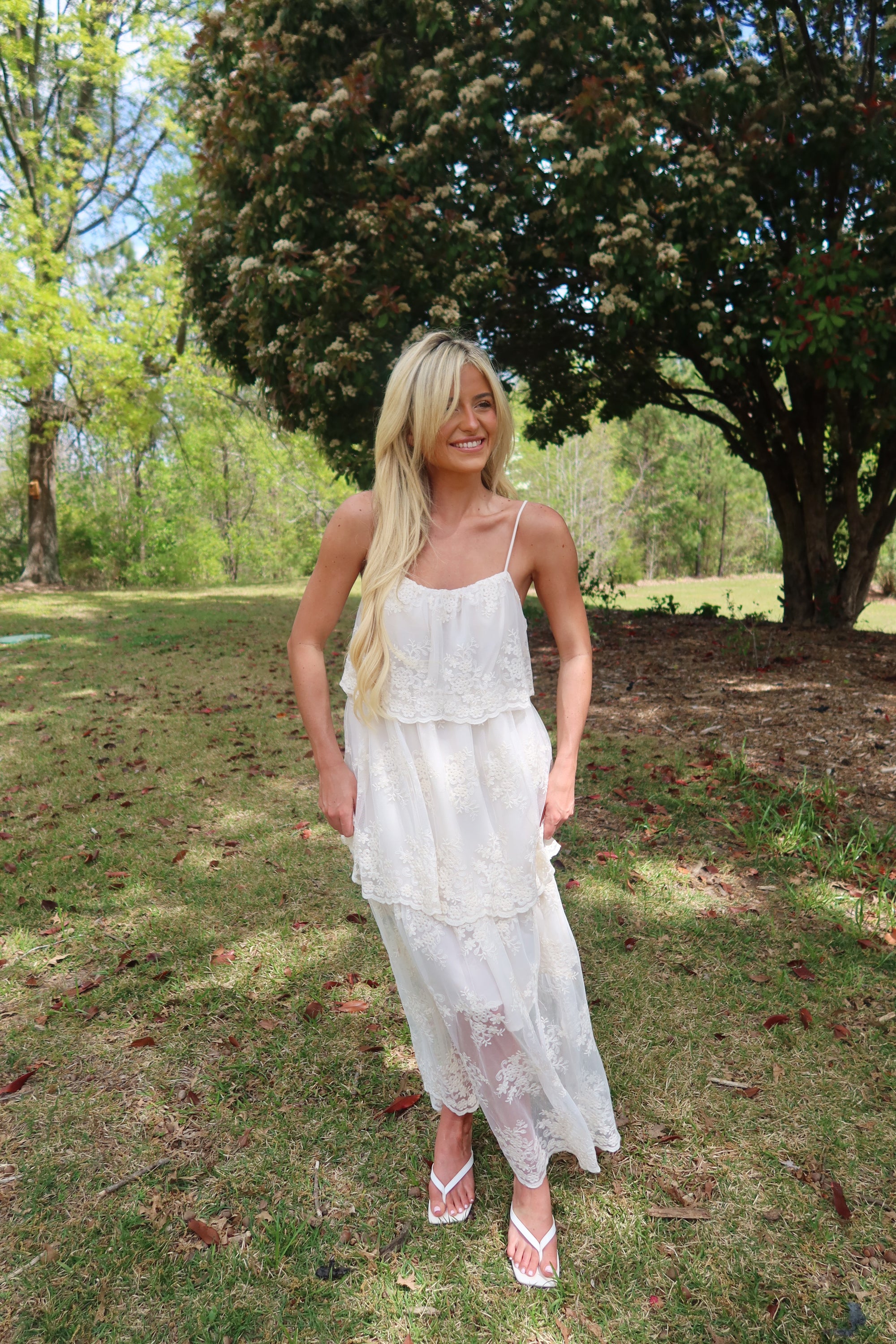 The Love Story Tiered Maxi Dress
