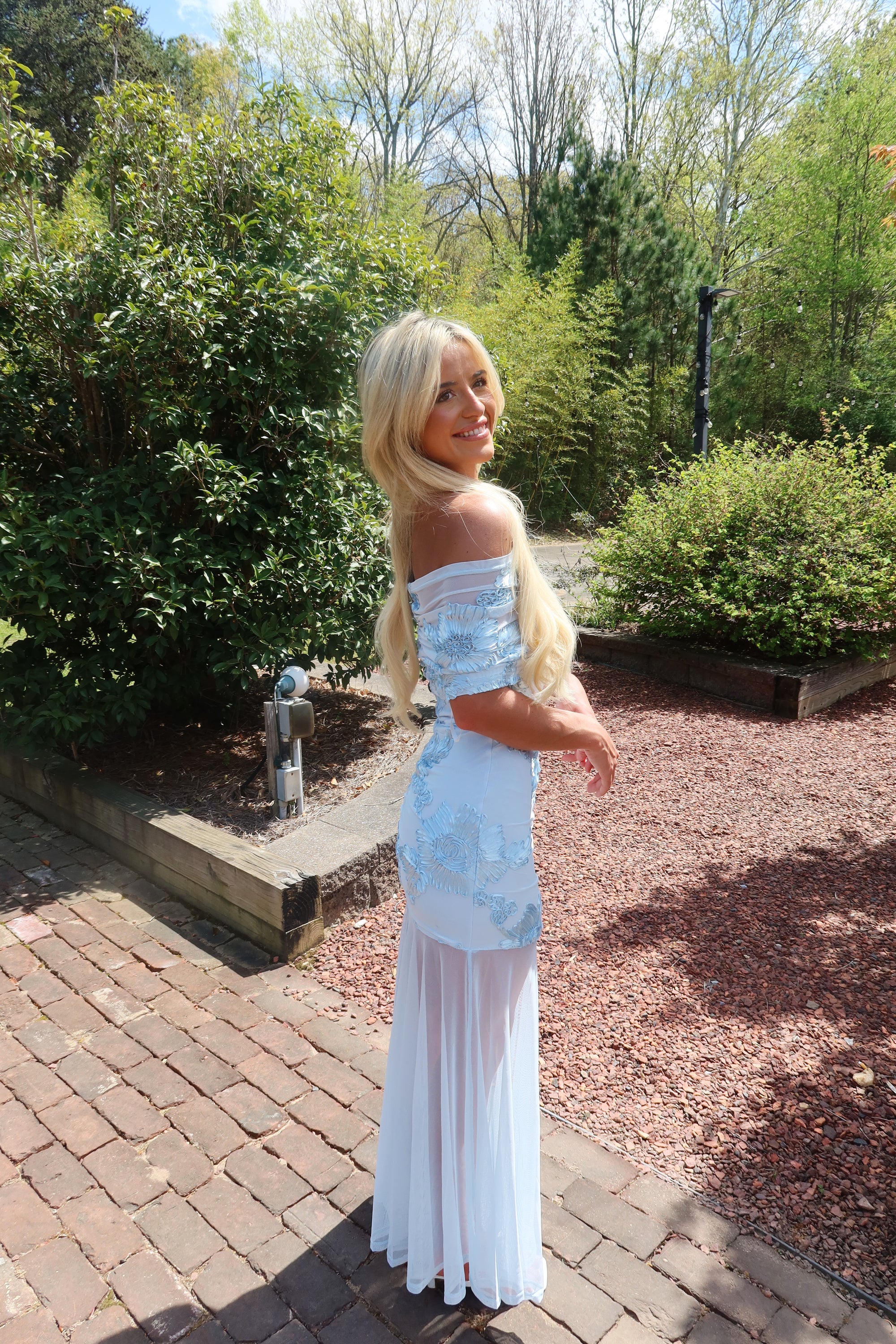 The Something Blue Maxi Dress
