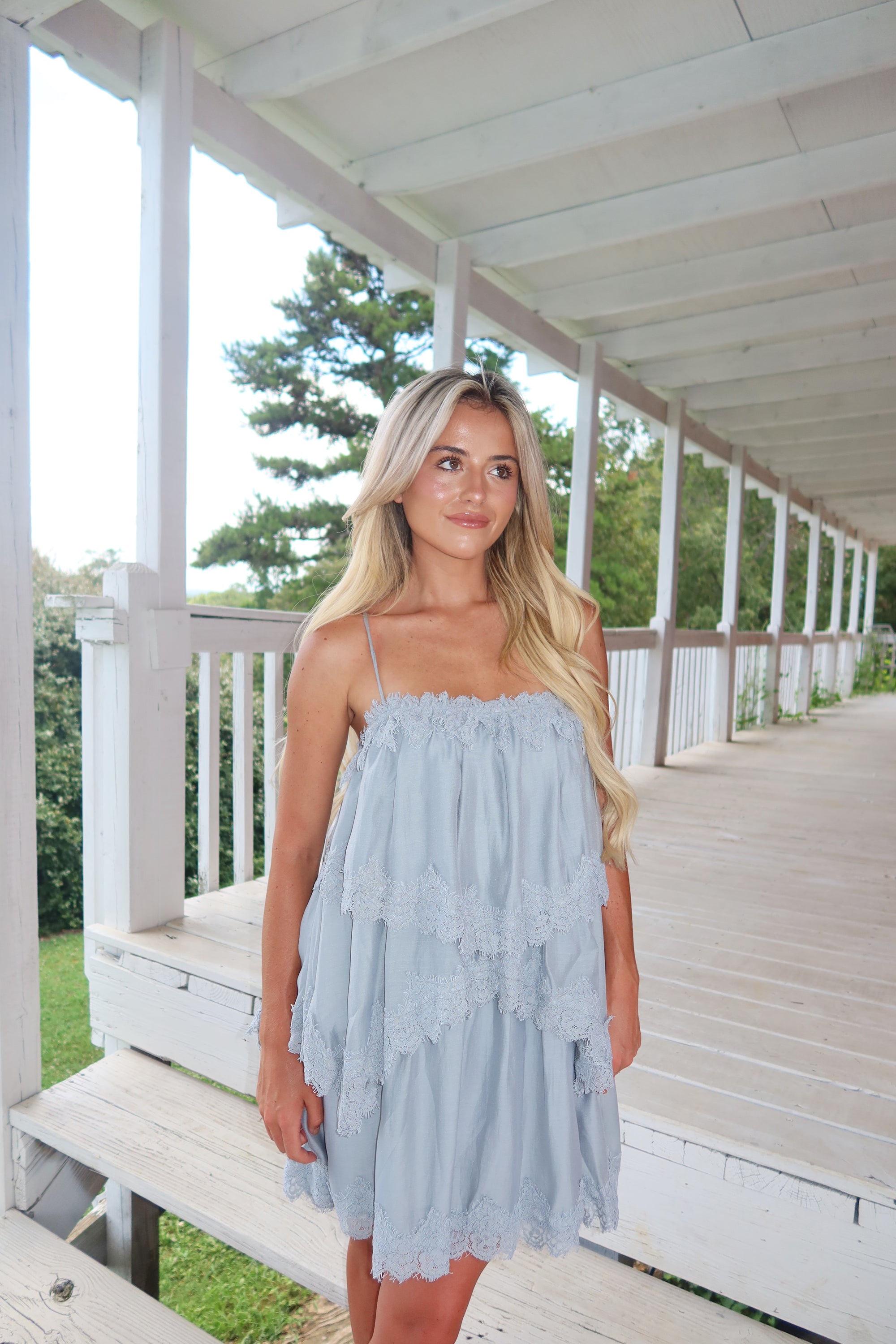Brighton Tiered Mini Dress