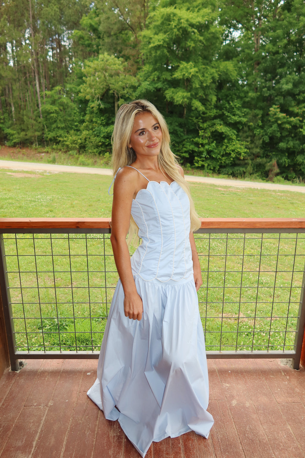The Heirloom Scalloped Skirt Set