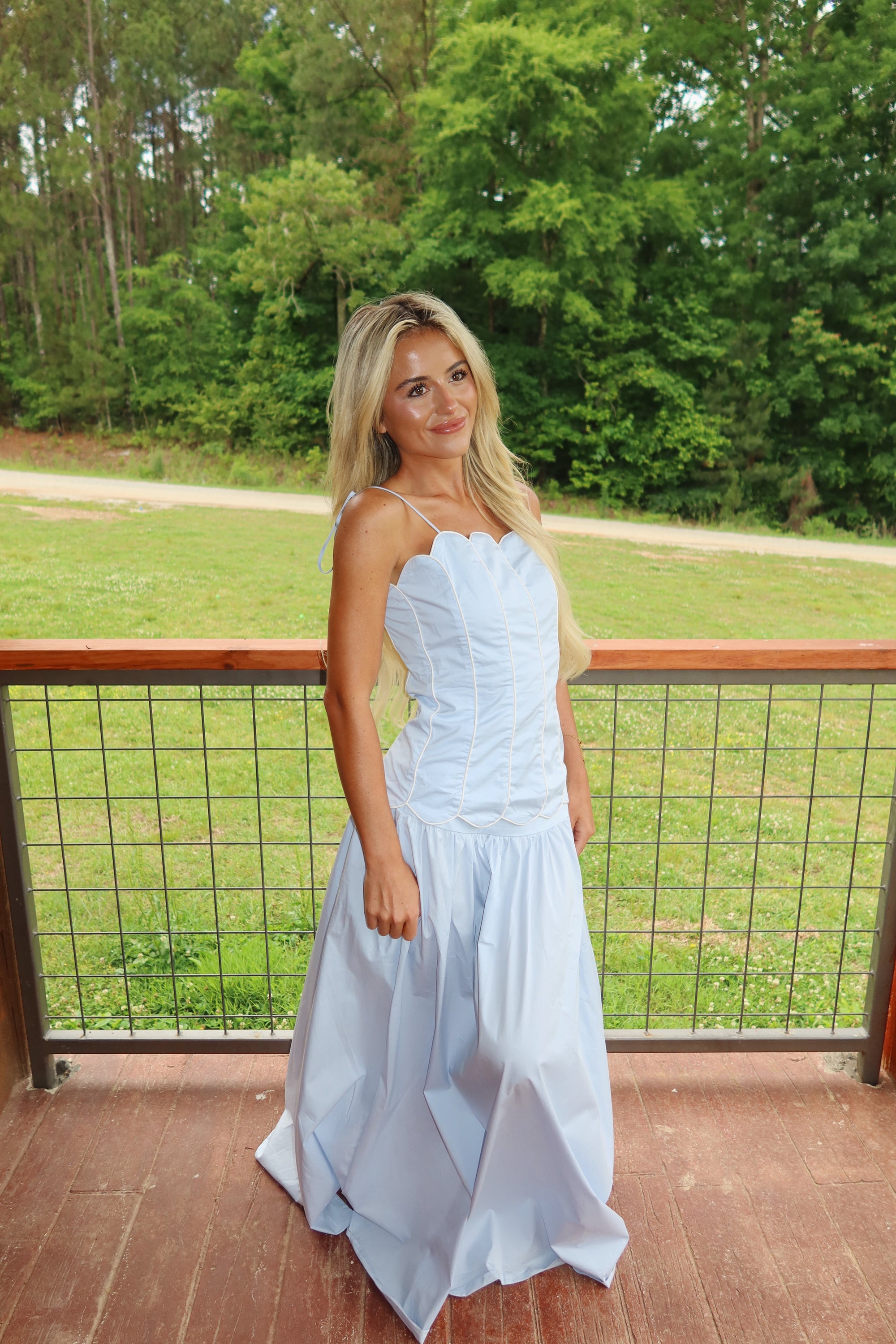 The Heirloom Scalloped Skirt Set