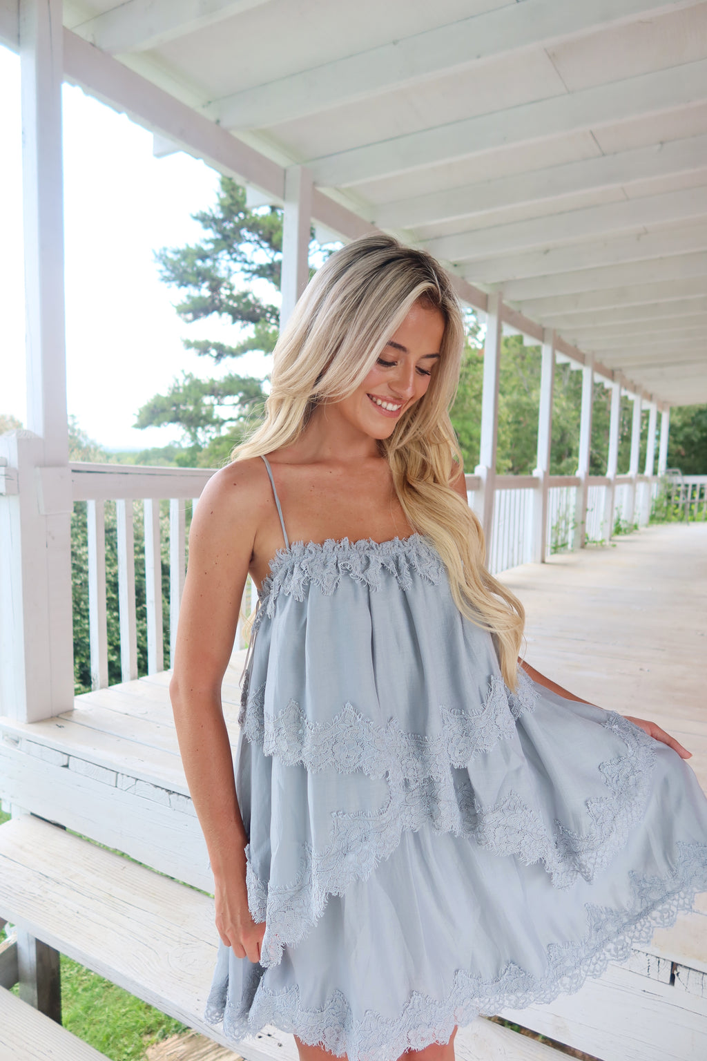 Brighton Tiered Mini Dress