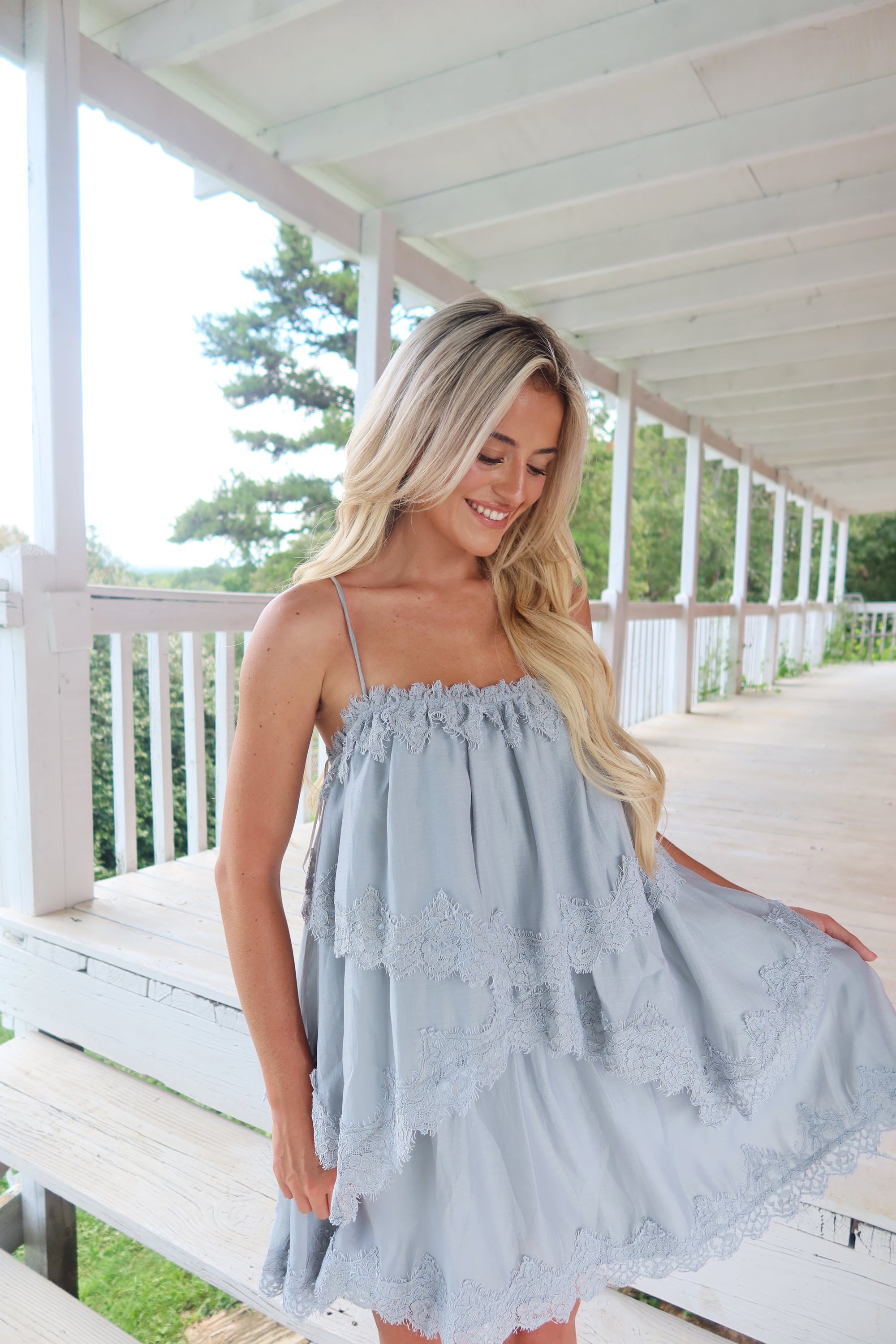 Brighton Tiered Mini Dress