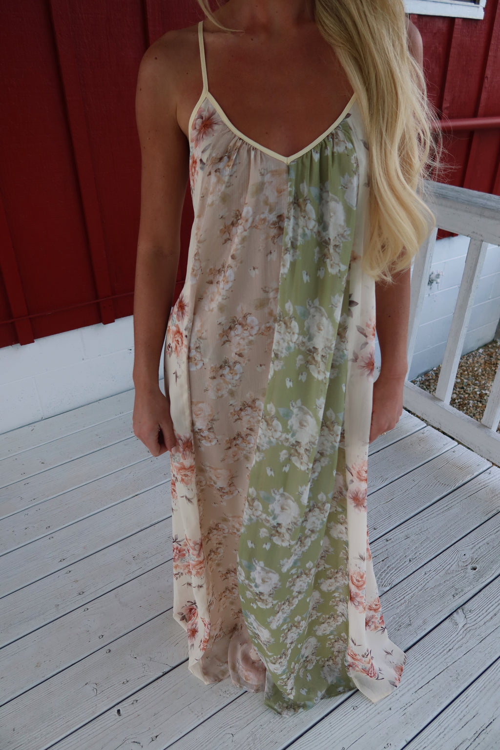 The Lila Garden Maxi