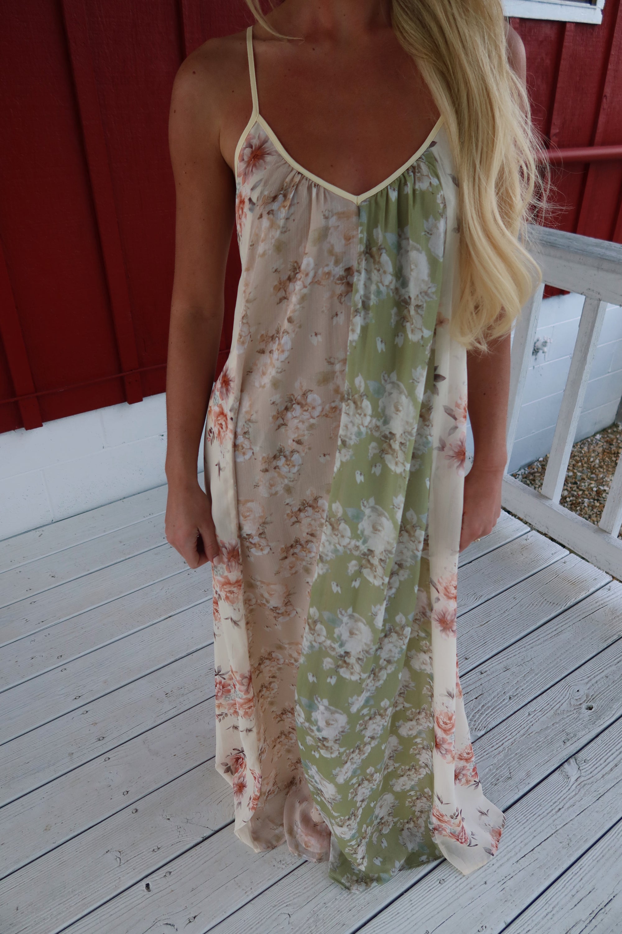 The Lila Garden Maxi