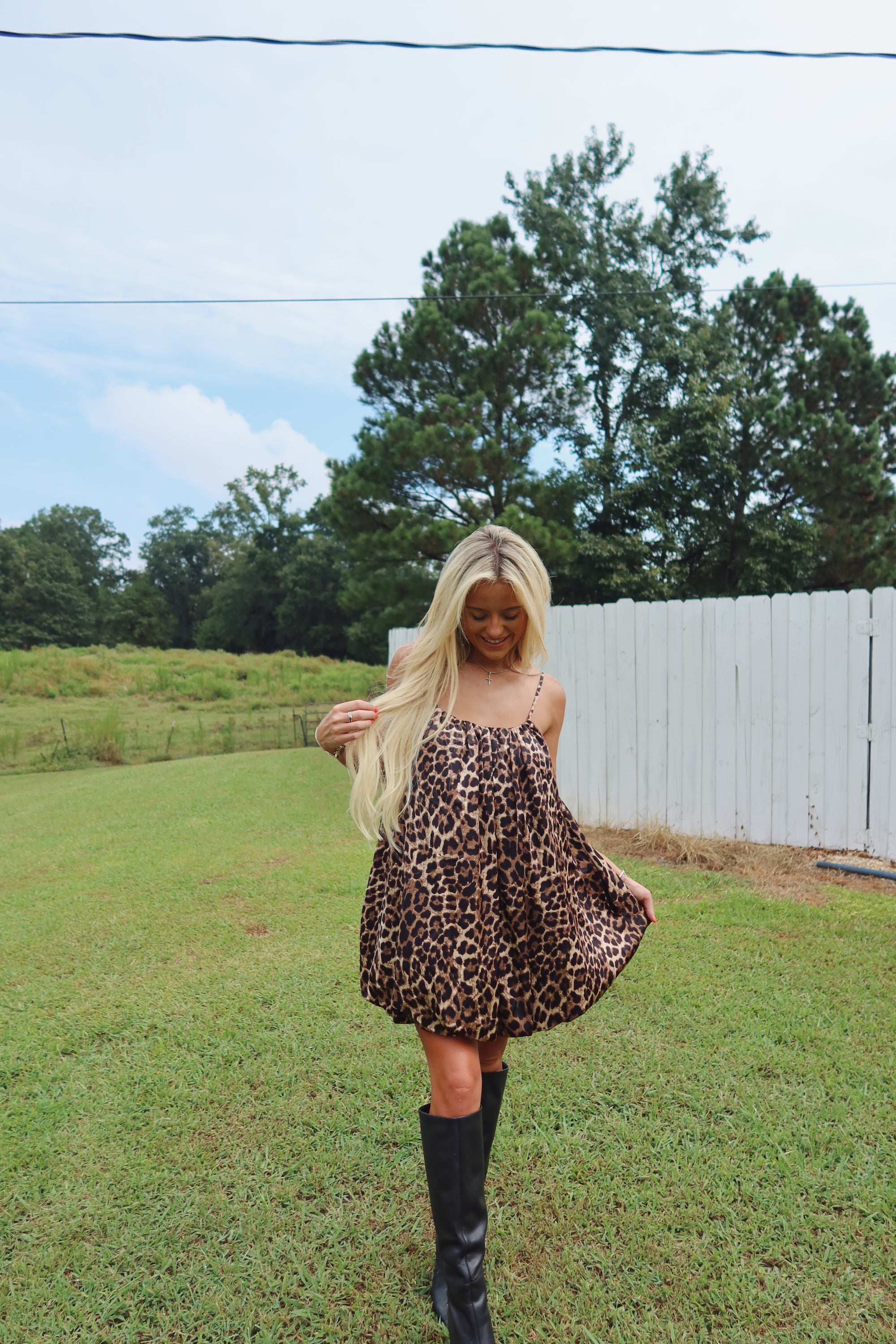 Leopard Bubble Mini