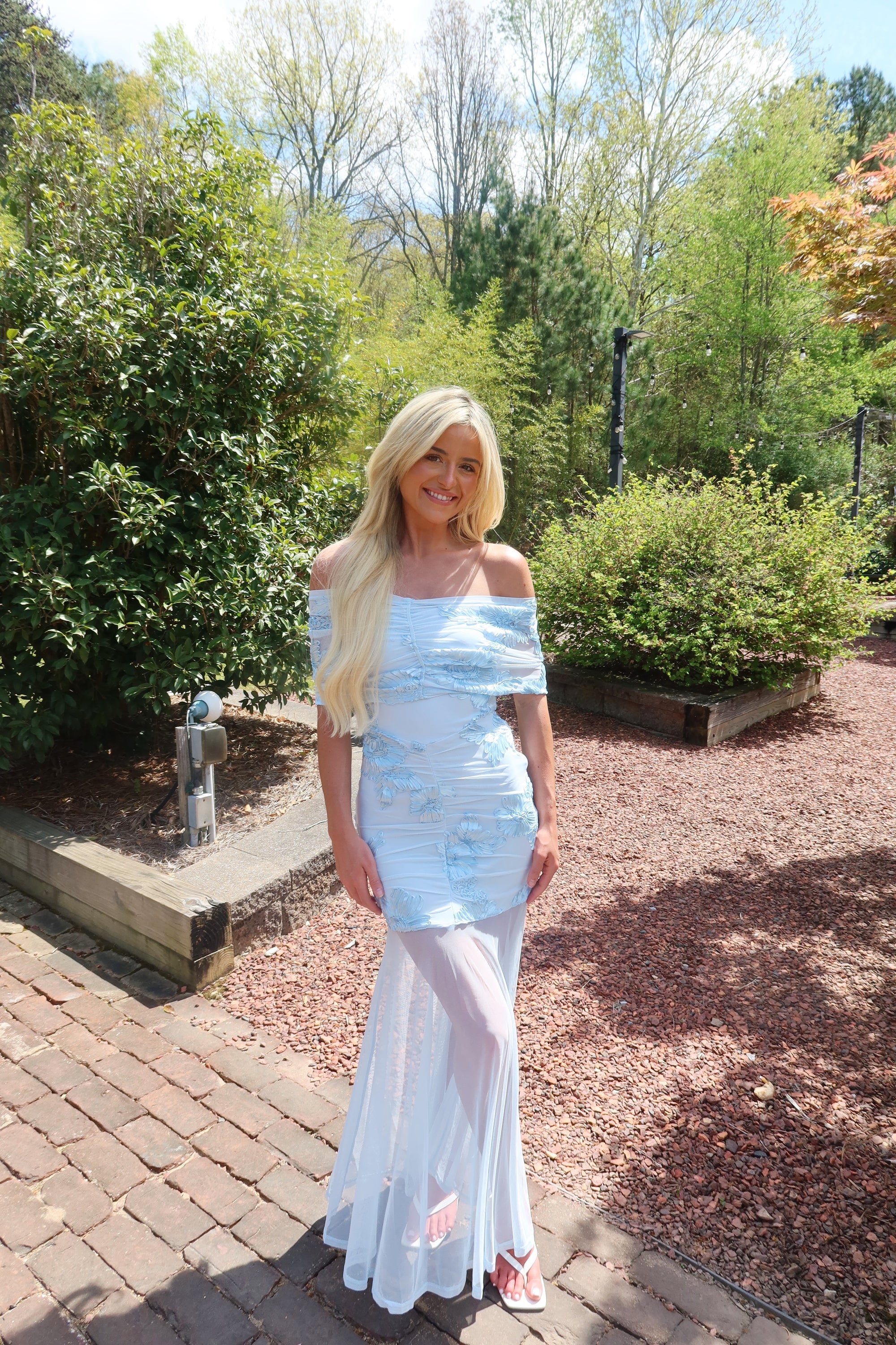 The Something Blue Maxi Dress