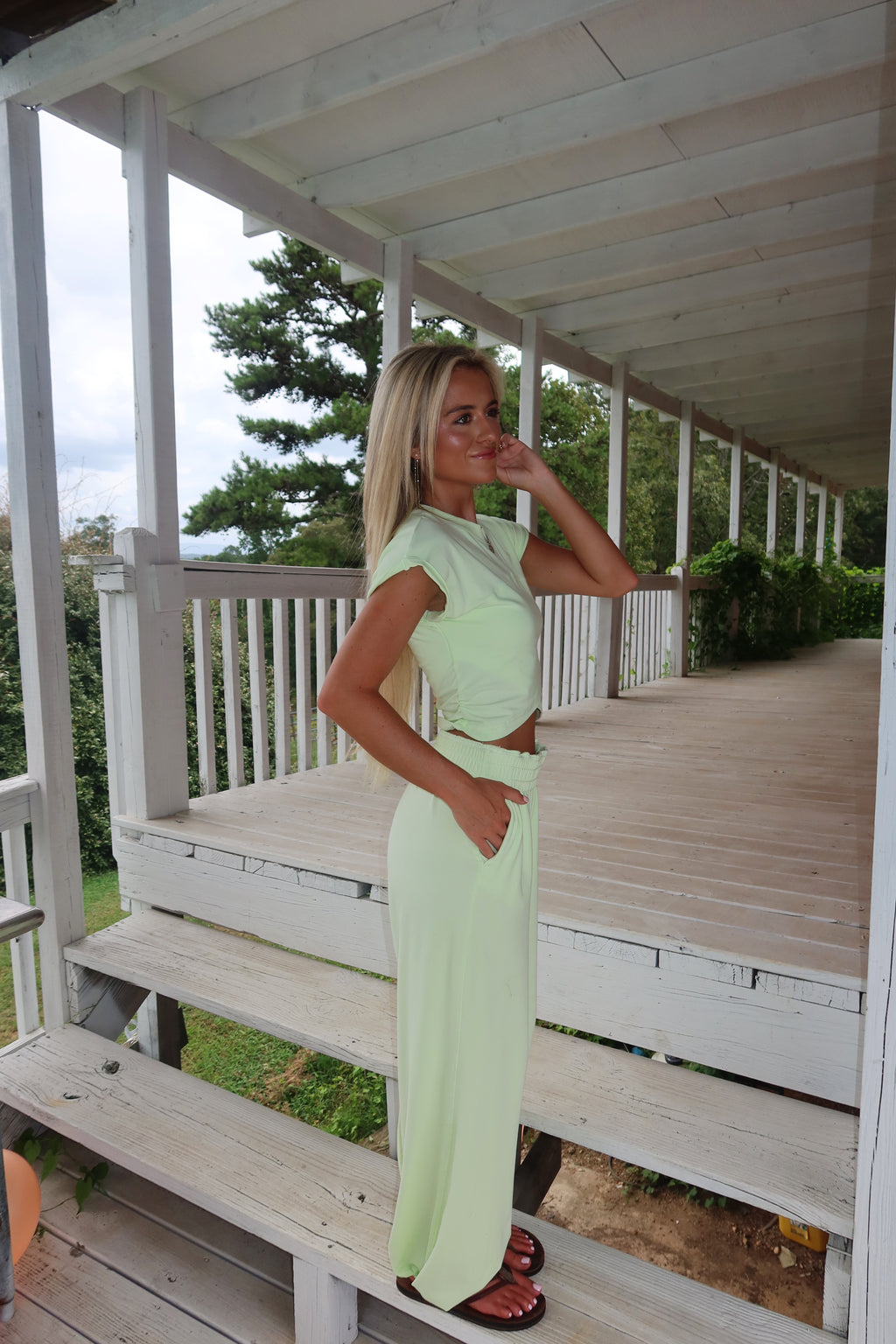Cool Breeze Crossover Set- Lime