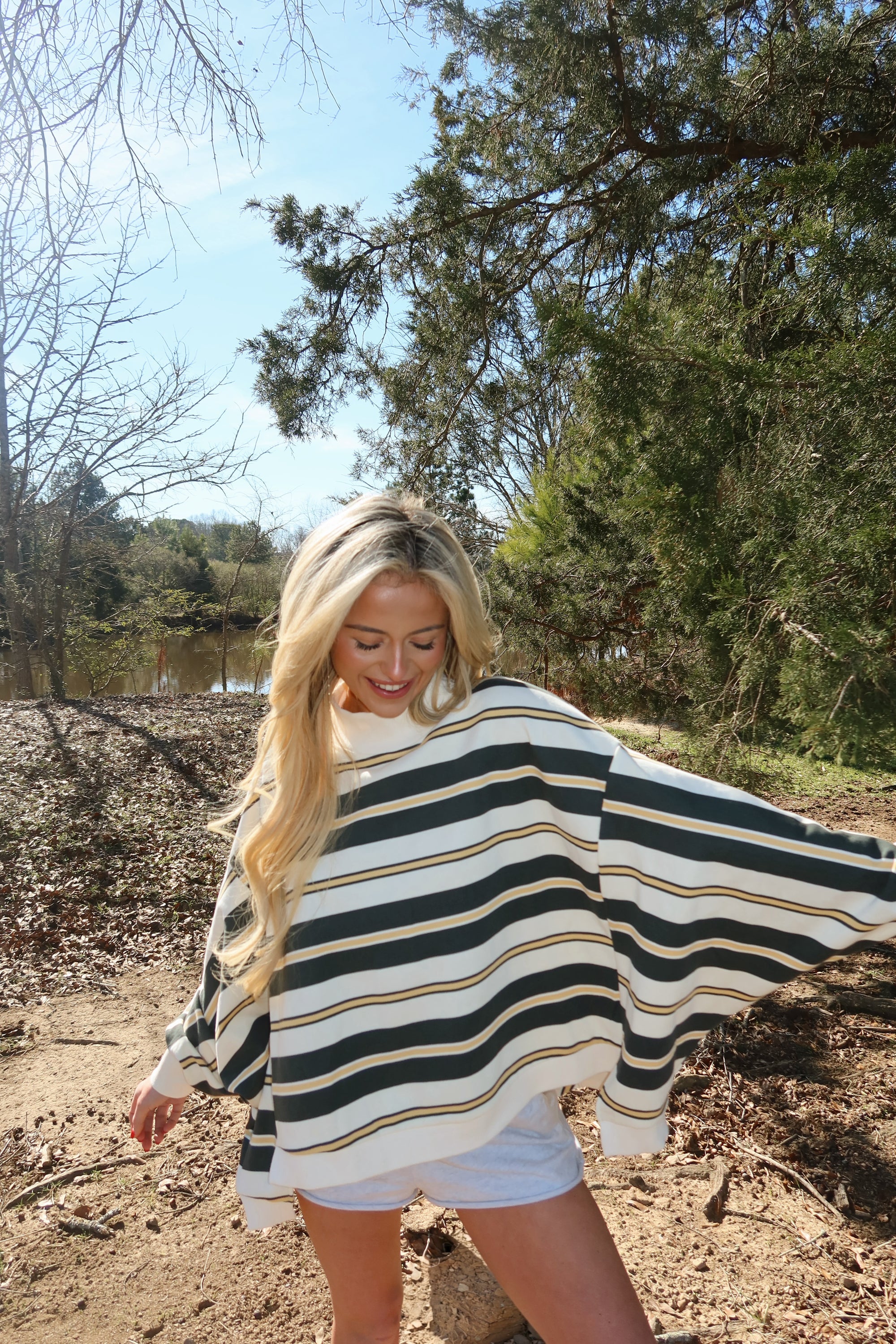 Varsity Mock Neck (Green)