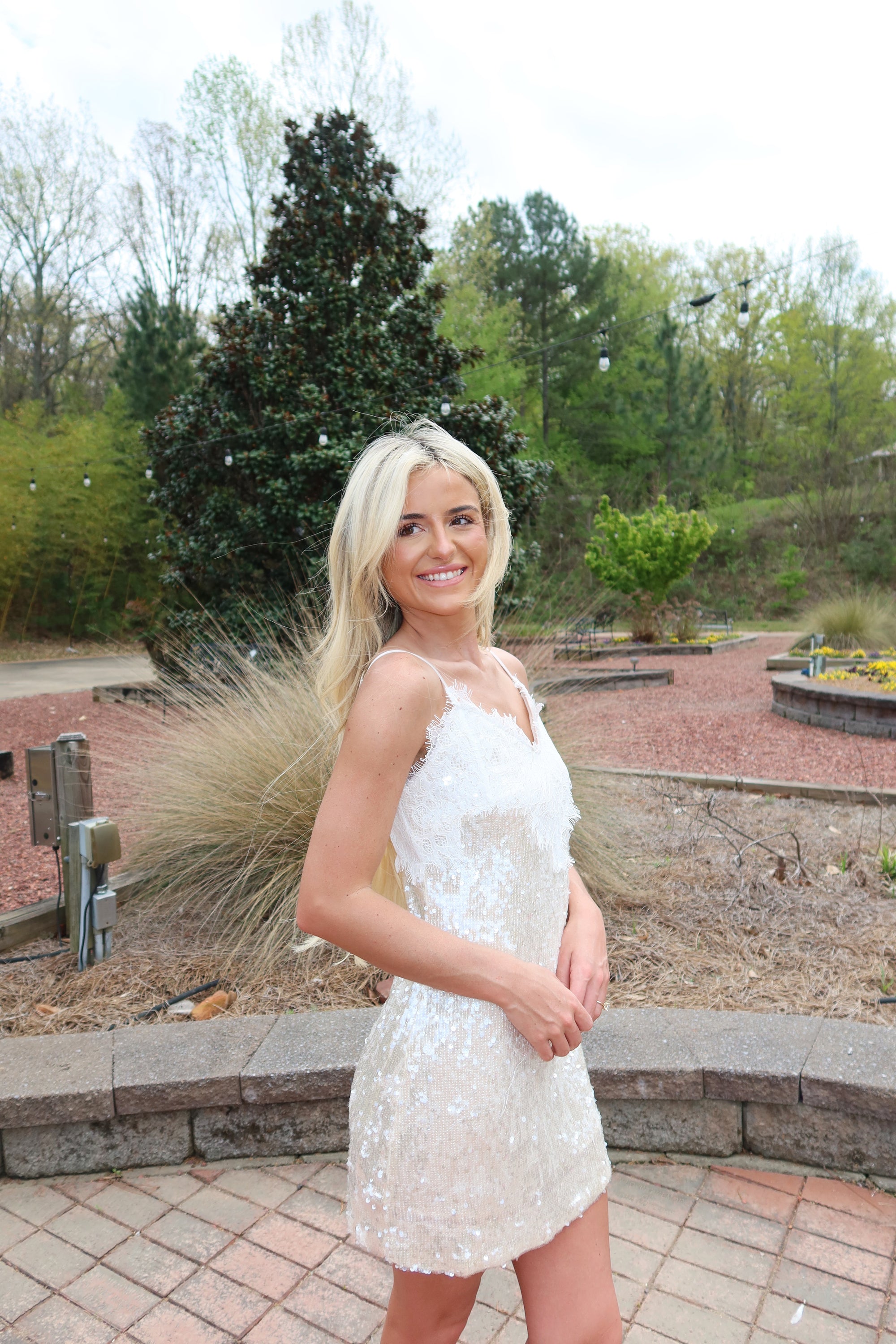 The Just Married Mini Dress