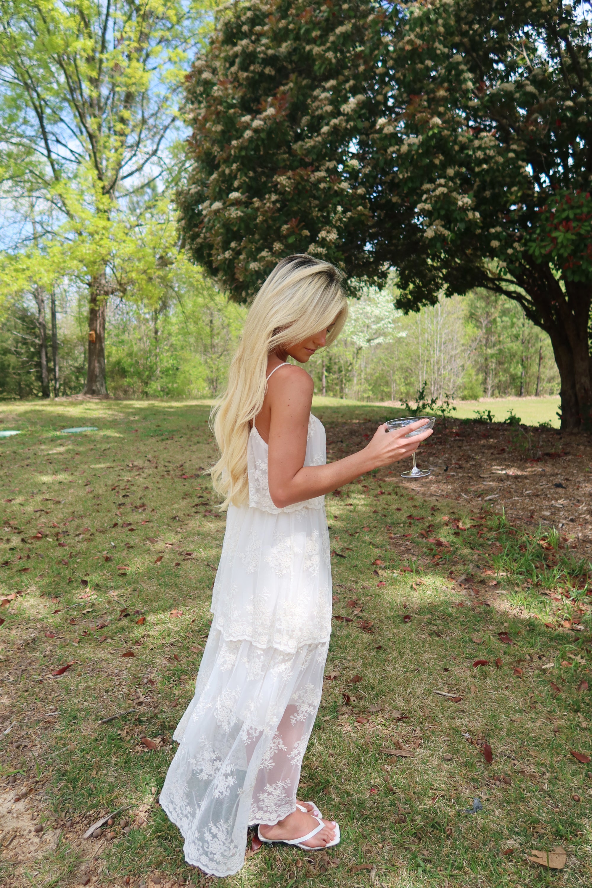 The Love Story Tiered Maxi Dress
