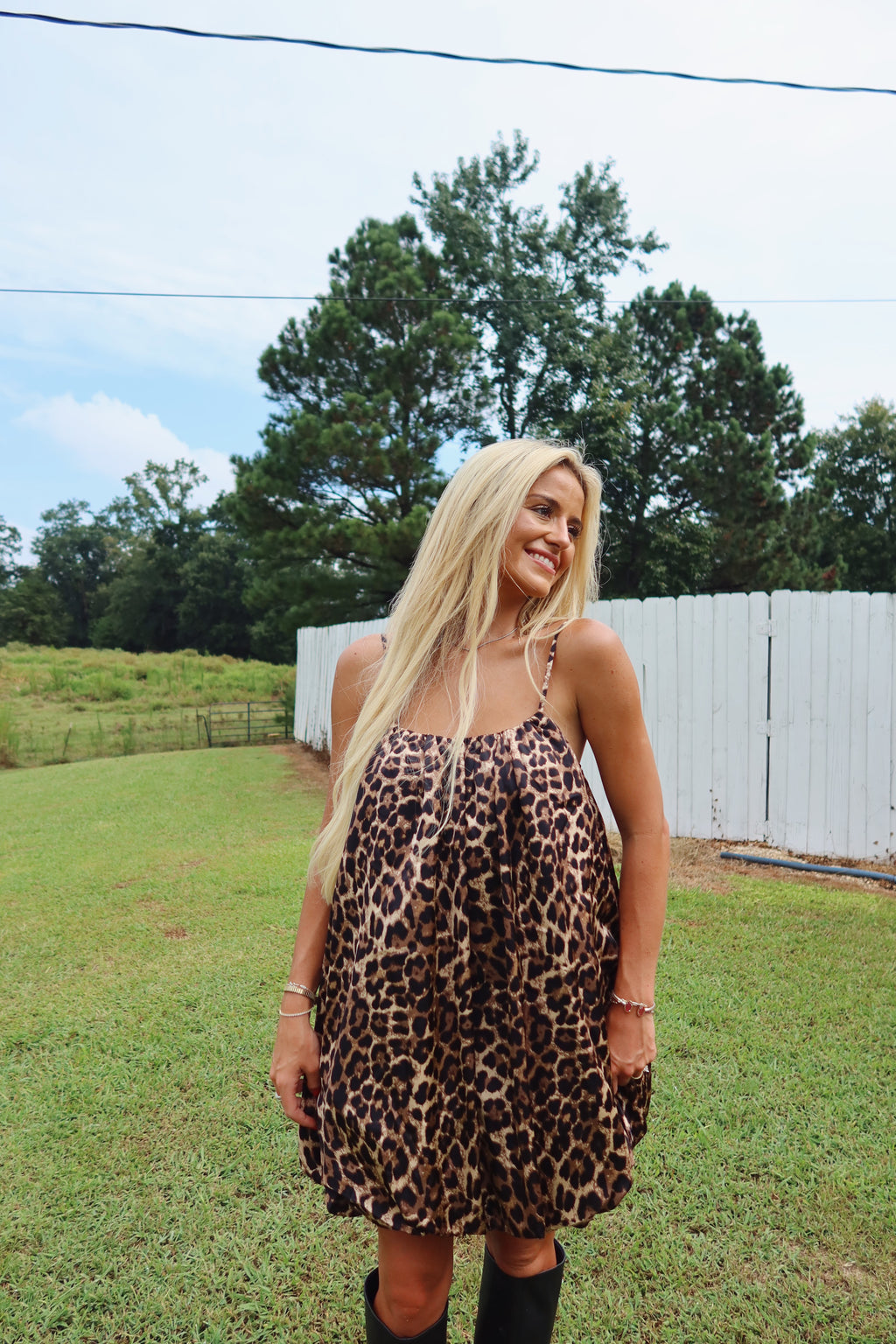 Leopard Bubble Mini