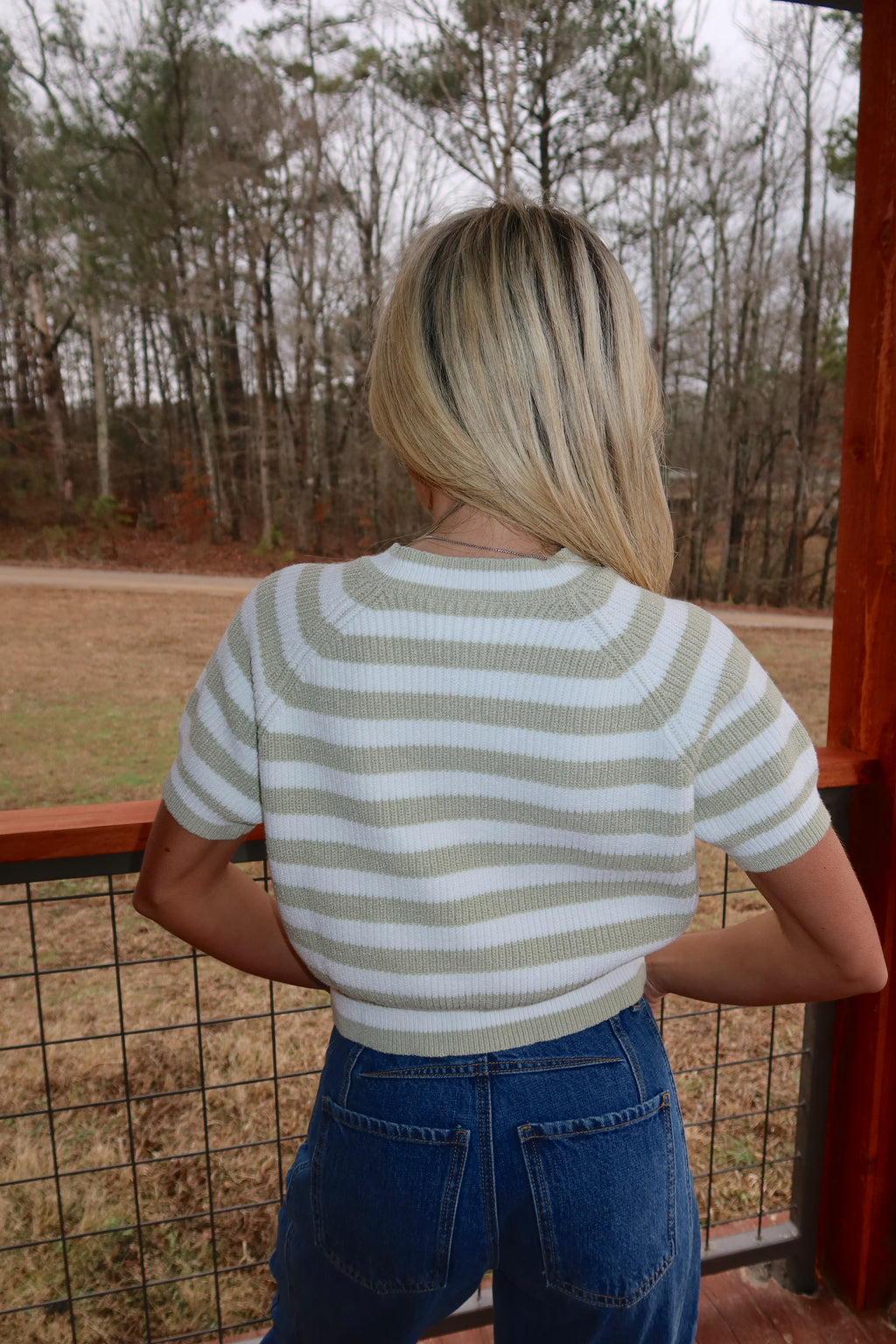 Winnie Stripe Cardigan