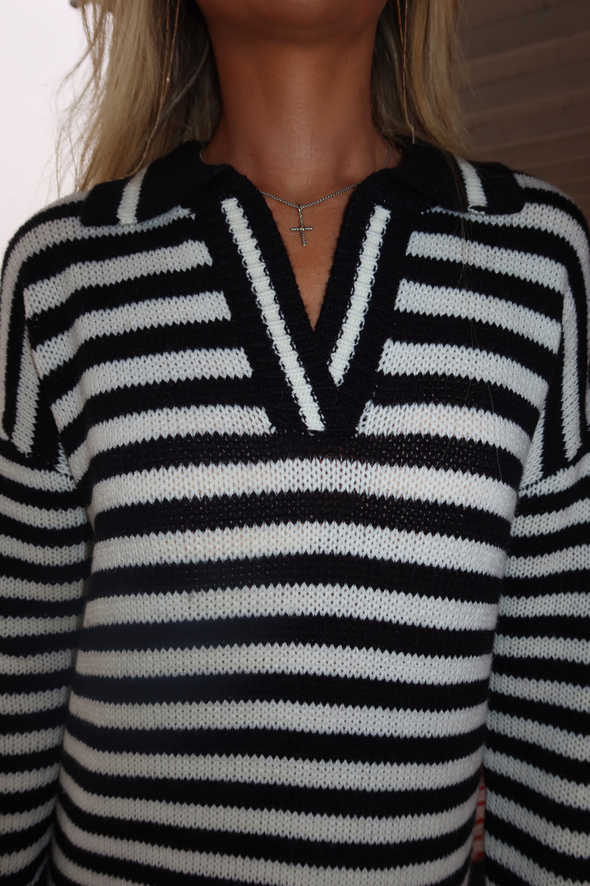 LAST ONE* The Harbor Stripe Dress