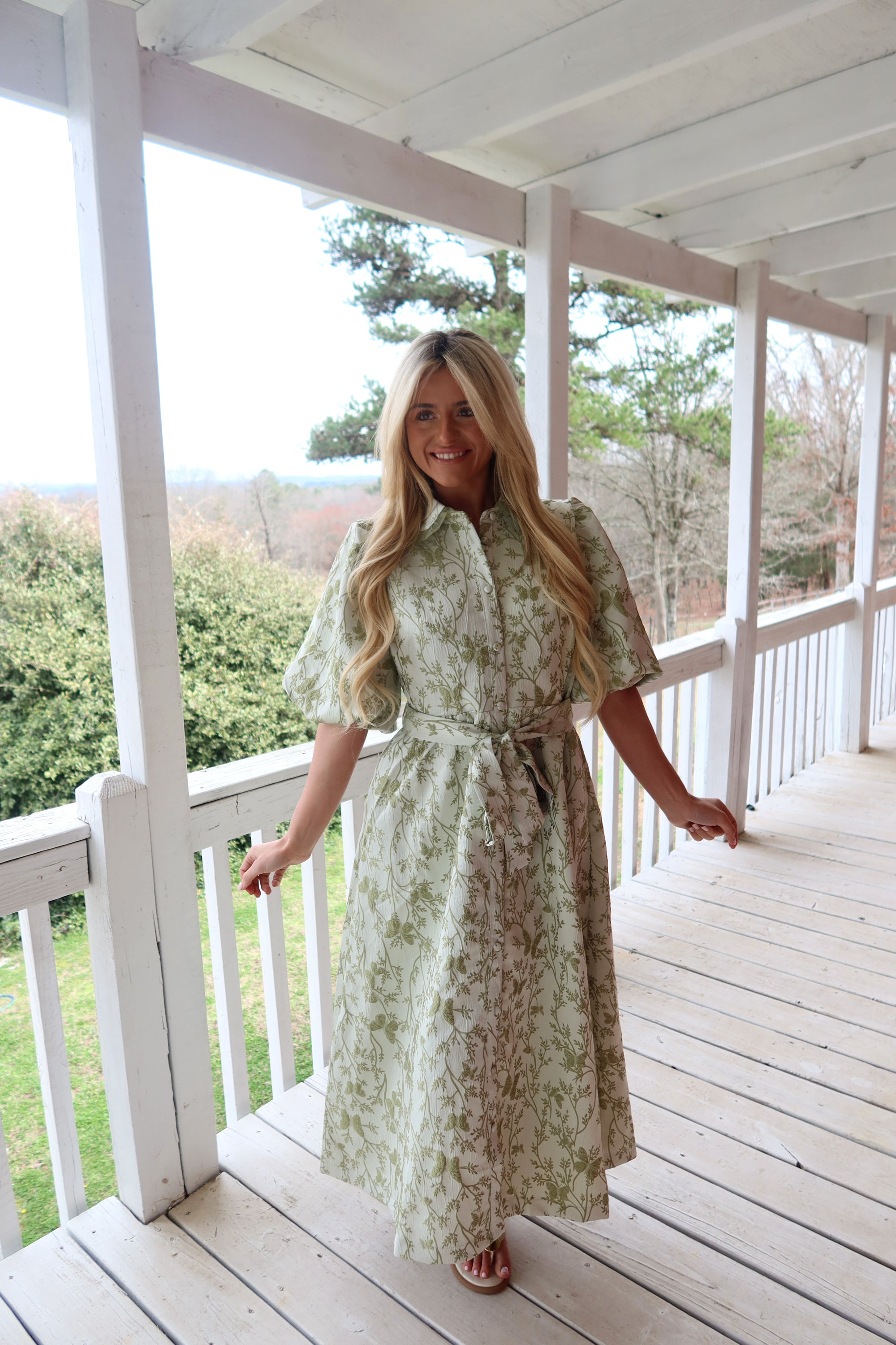 Mabel Button Down Dress