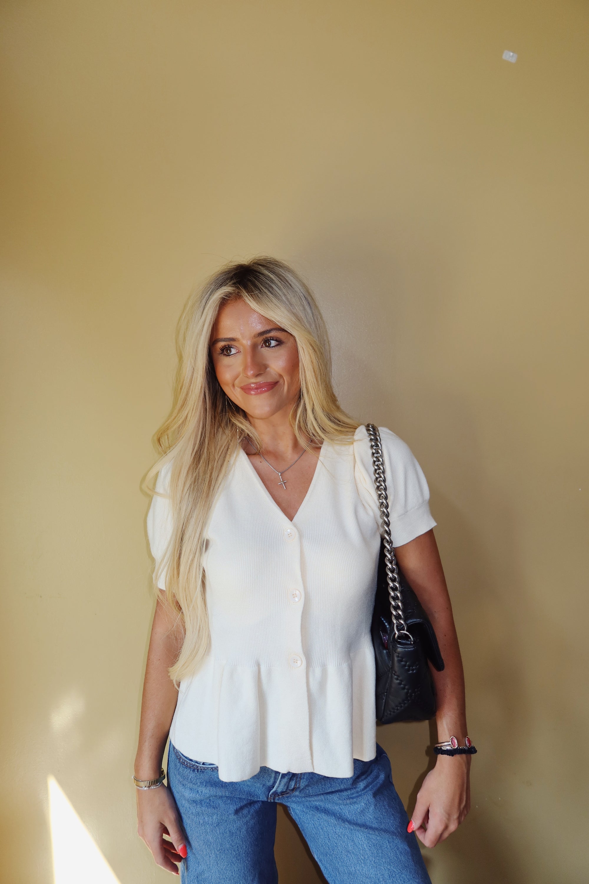 Tonya Peplum Top