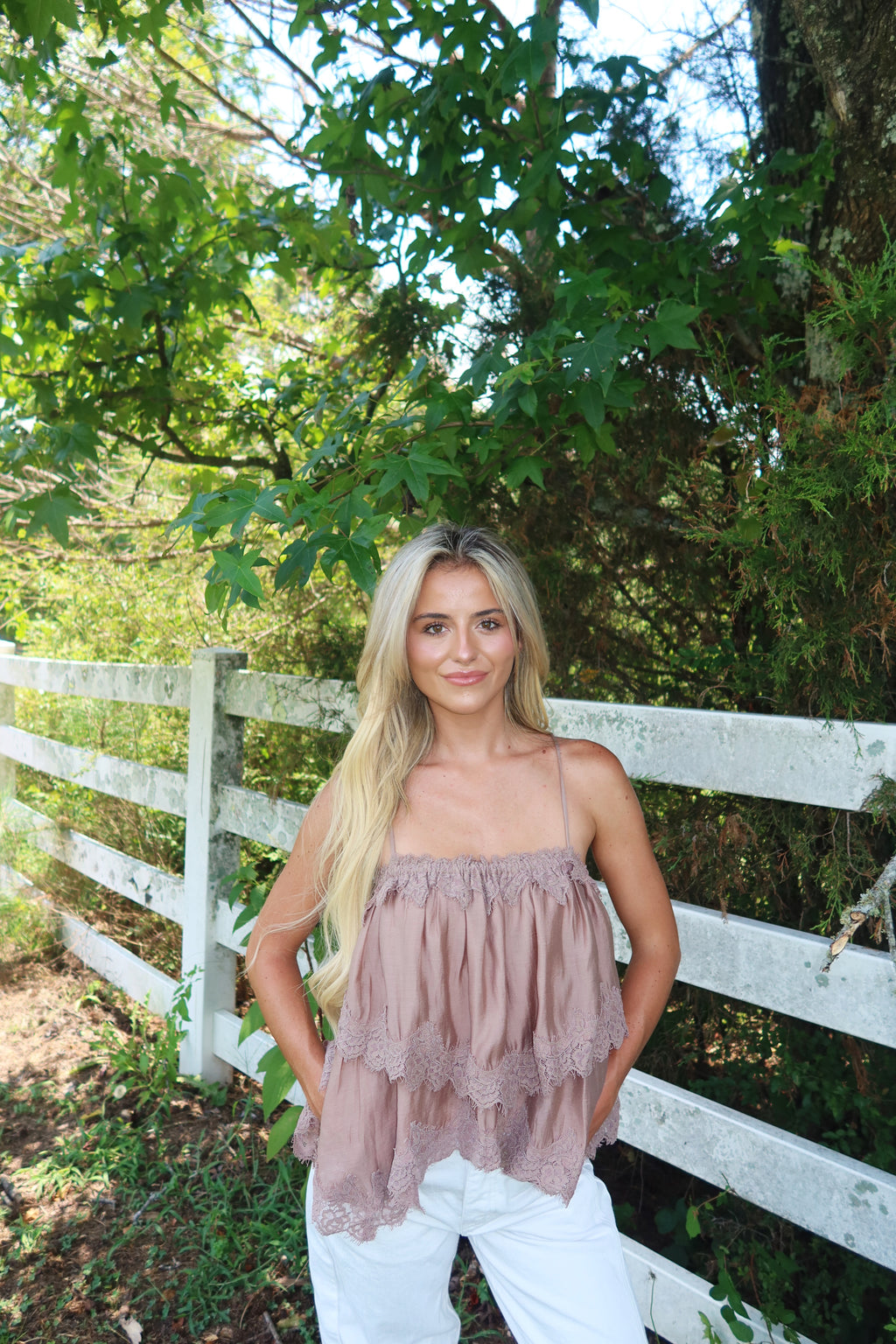 Cleo Tiered Cami Top