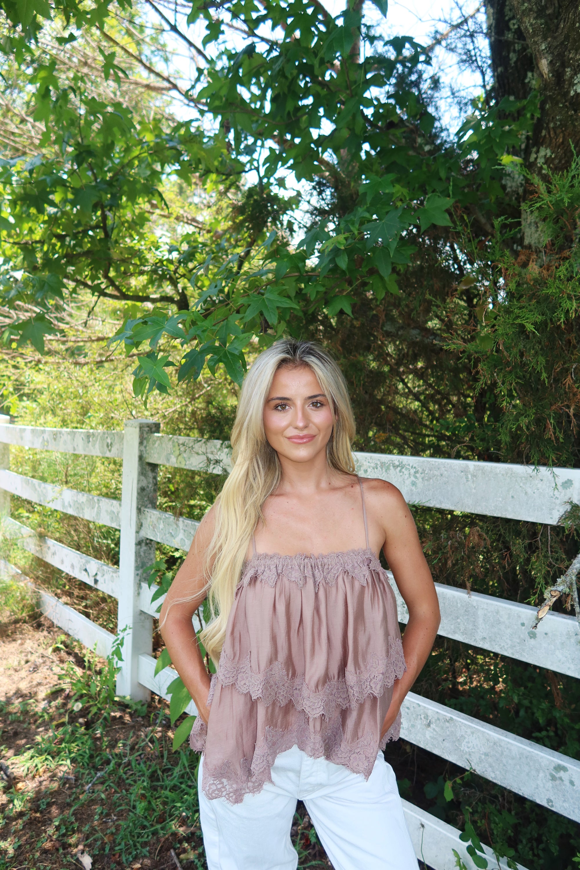 Cleo Tiered Cami Top