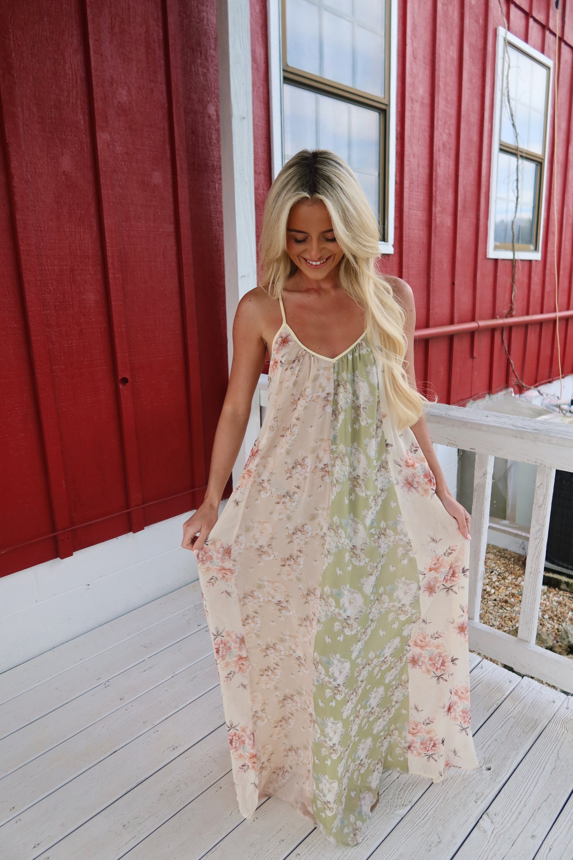 The Lila Garden Maxi