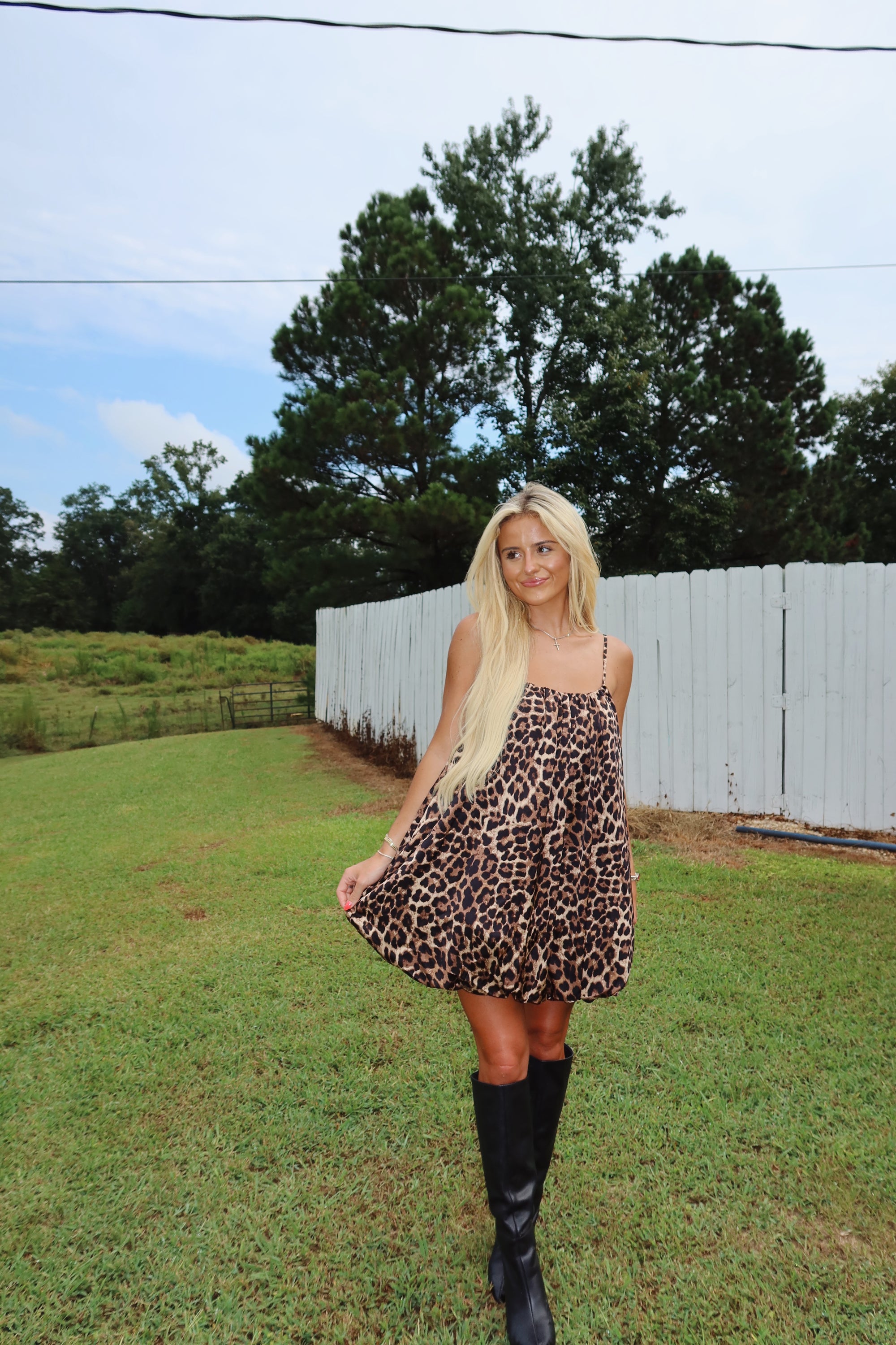 Leopard Bubble Mini