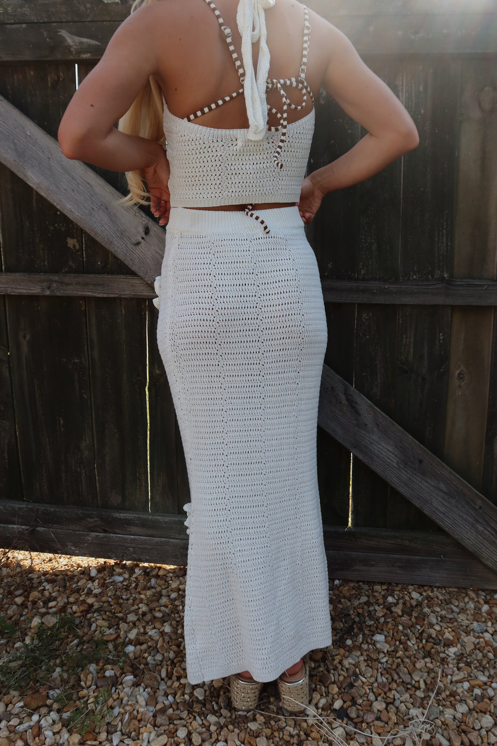 The Seaside Knit Coverup Set