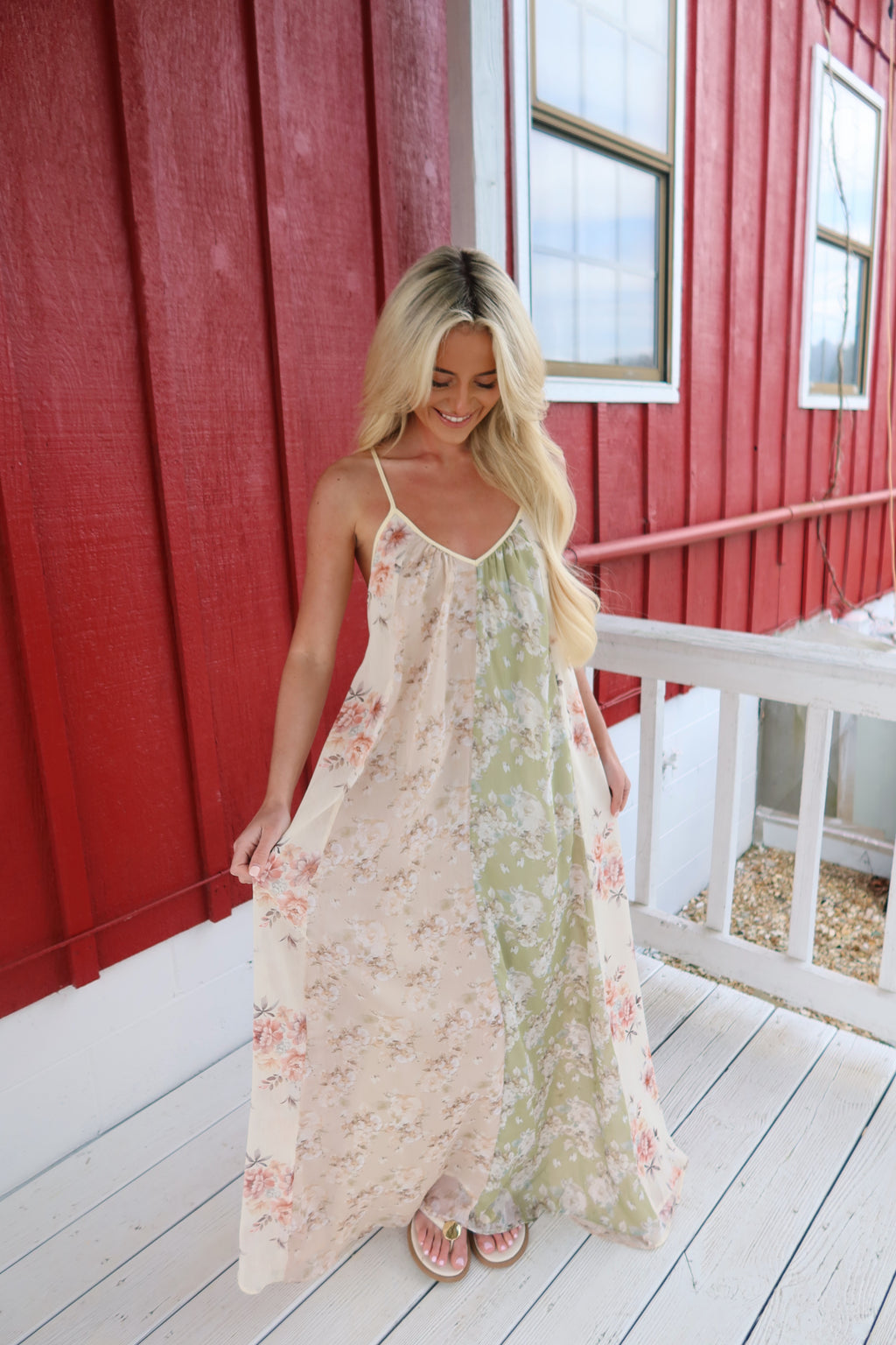 The Lila Garden Maxi