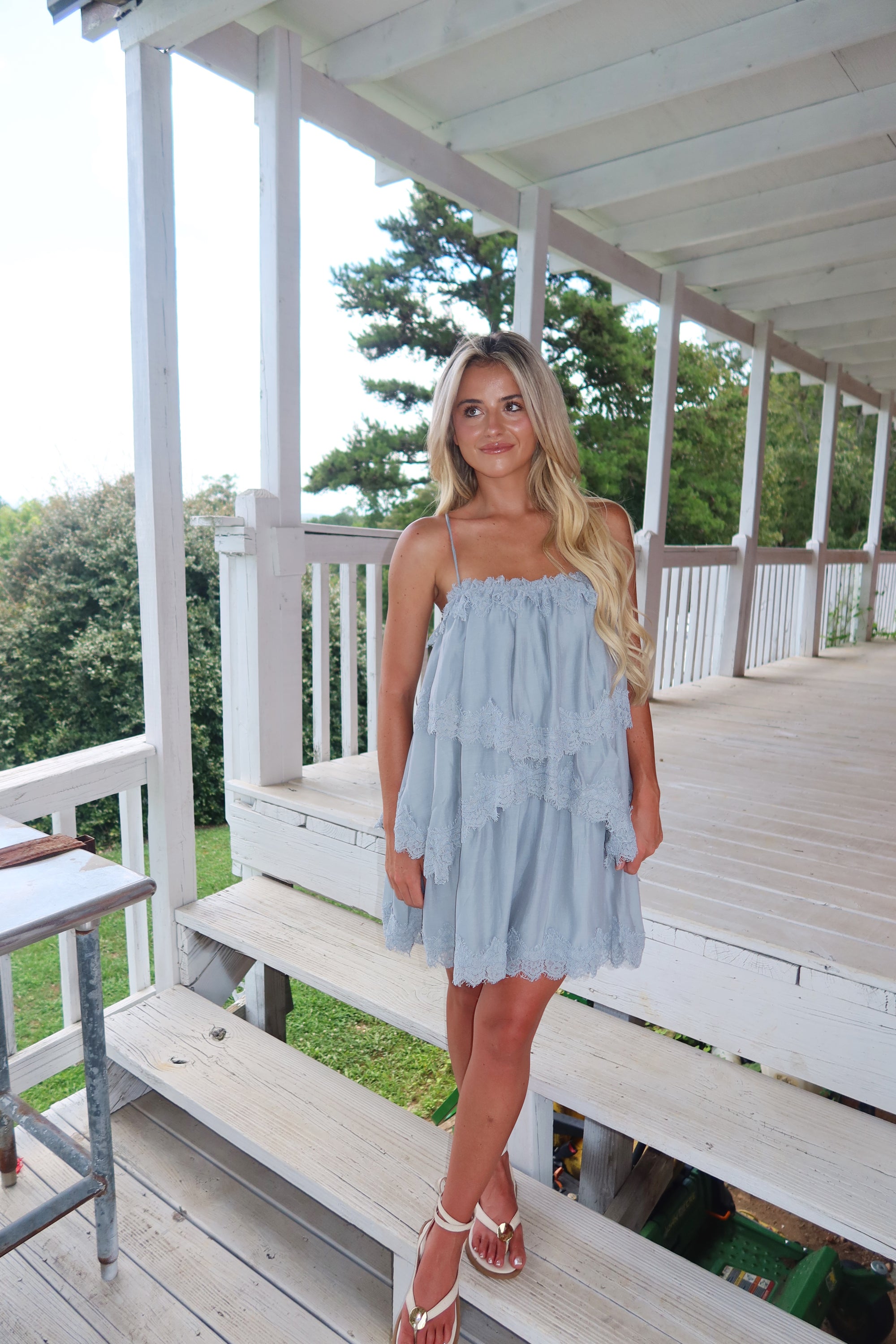 Brighton Tiered Mini Dress