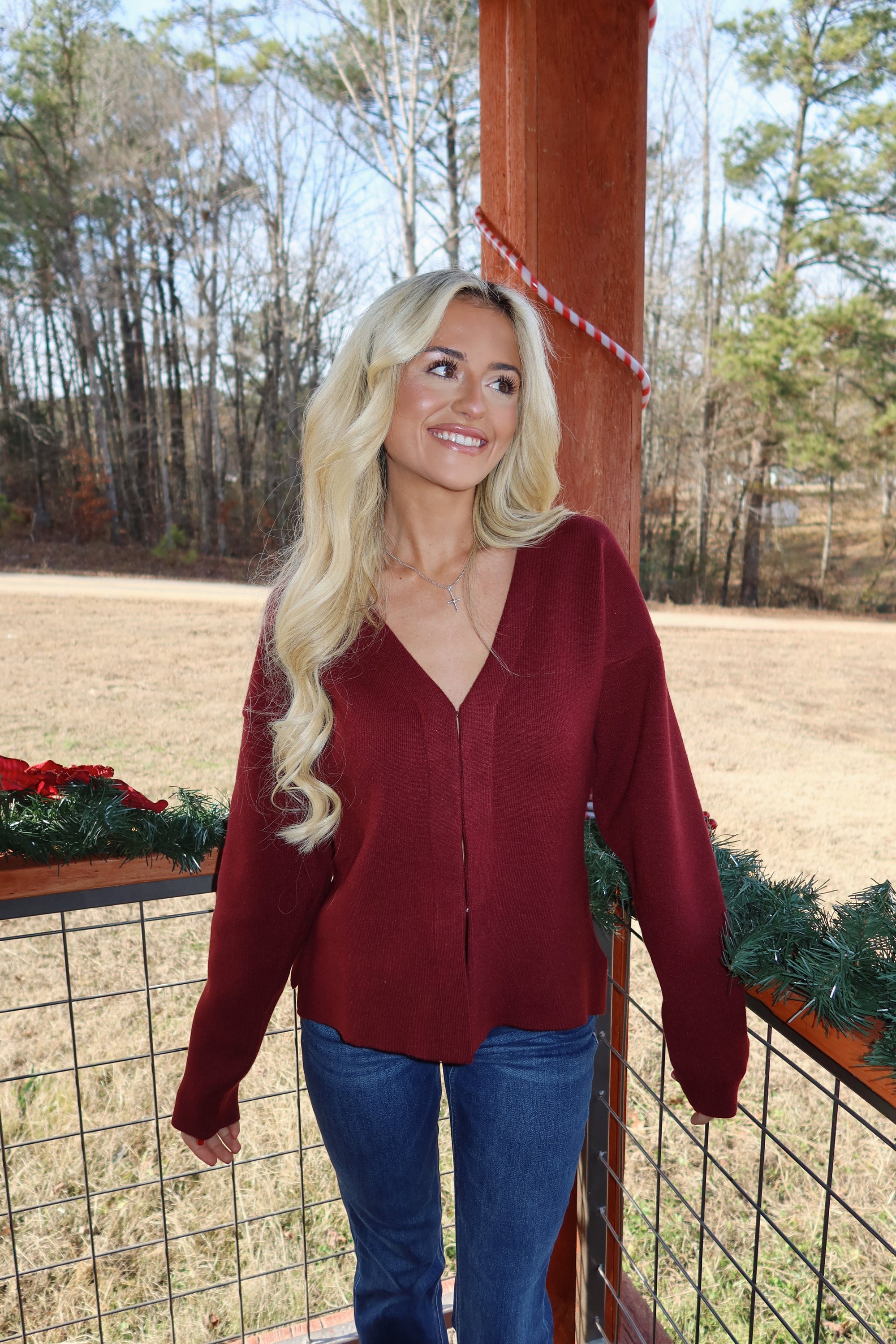 Greta Knit Cardigan Top