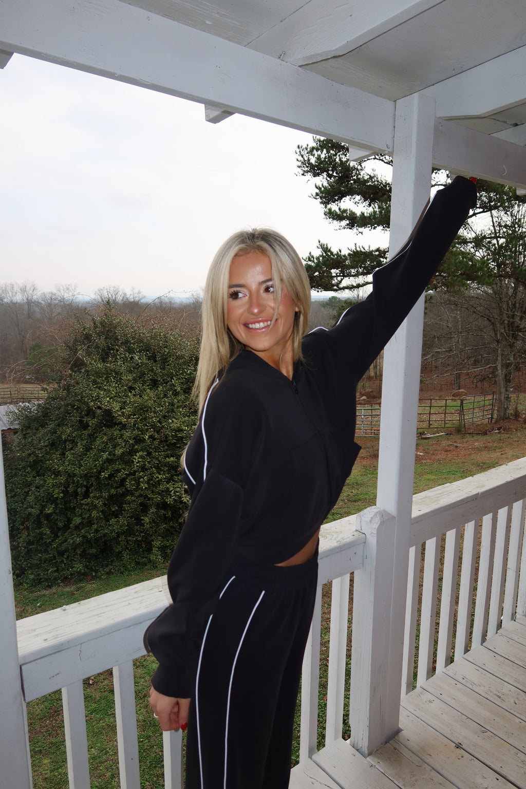Scuba Zip Up (Black)