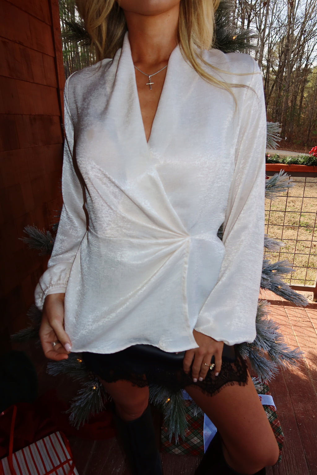 Winter Whisper Top