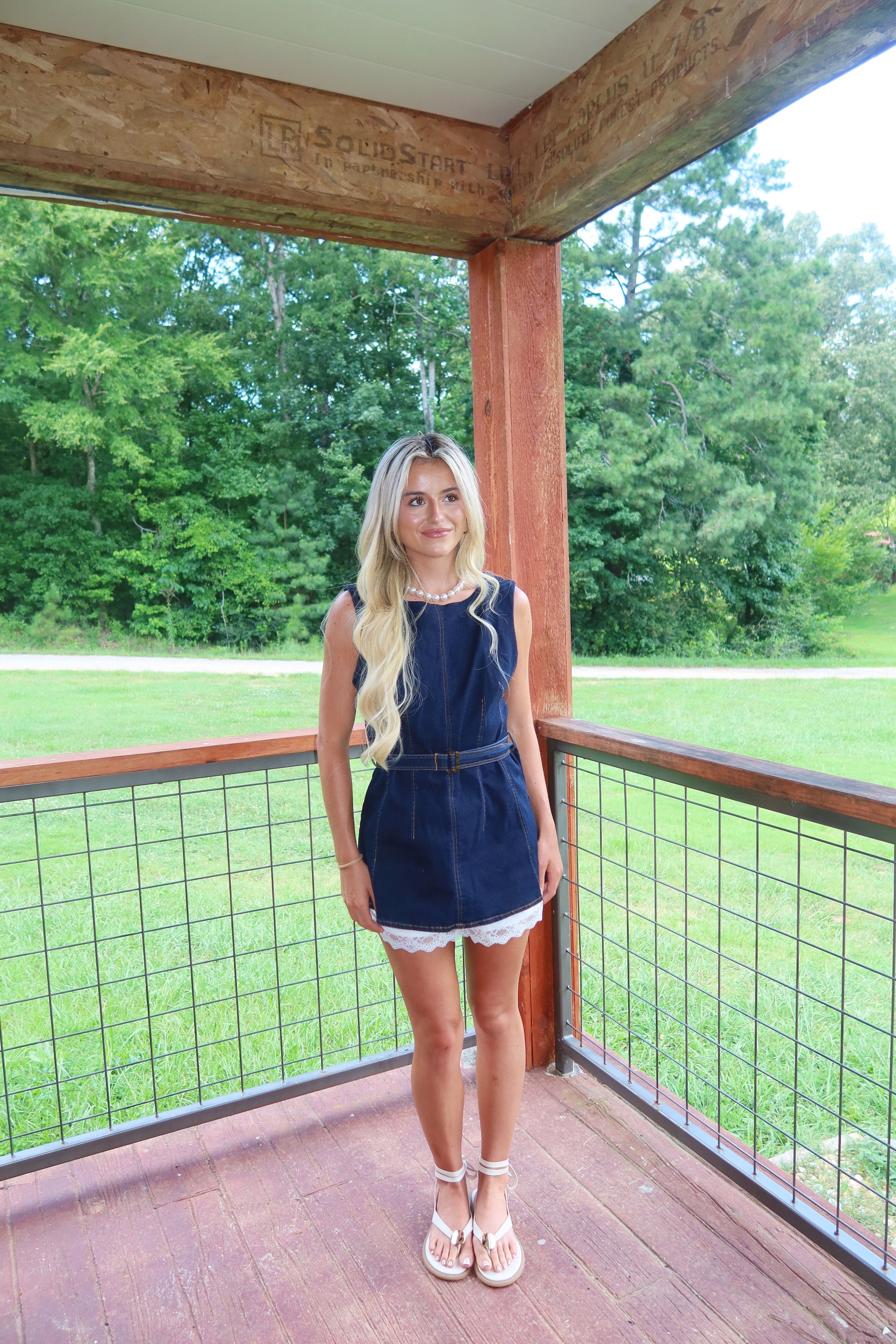 Sutton Denim Top
